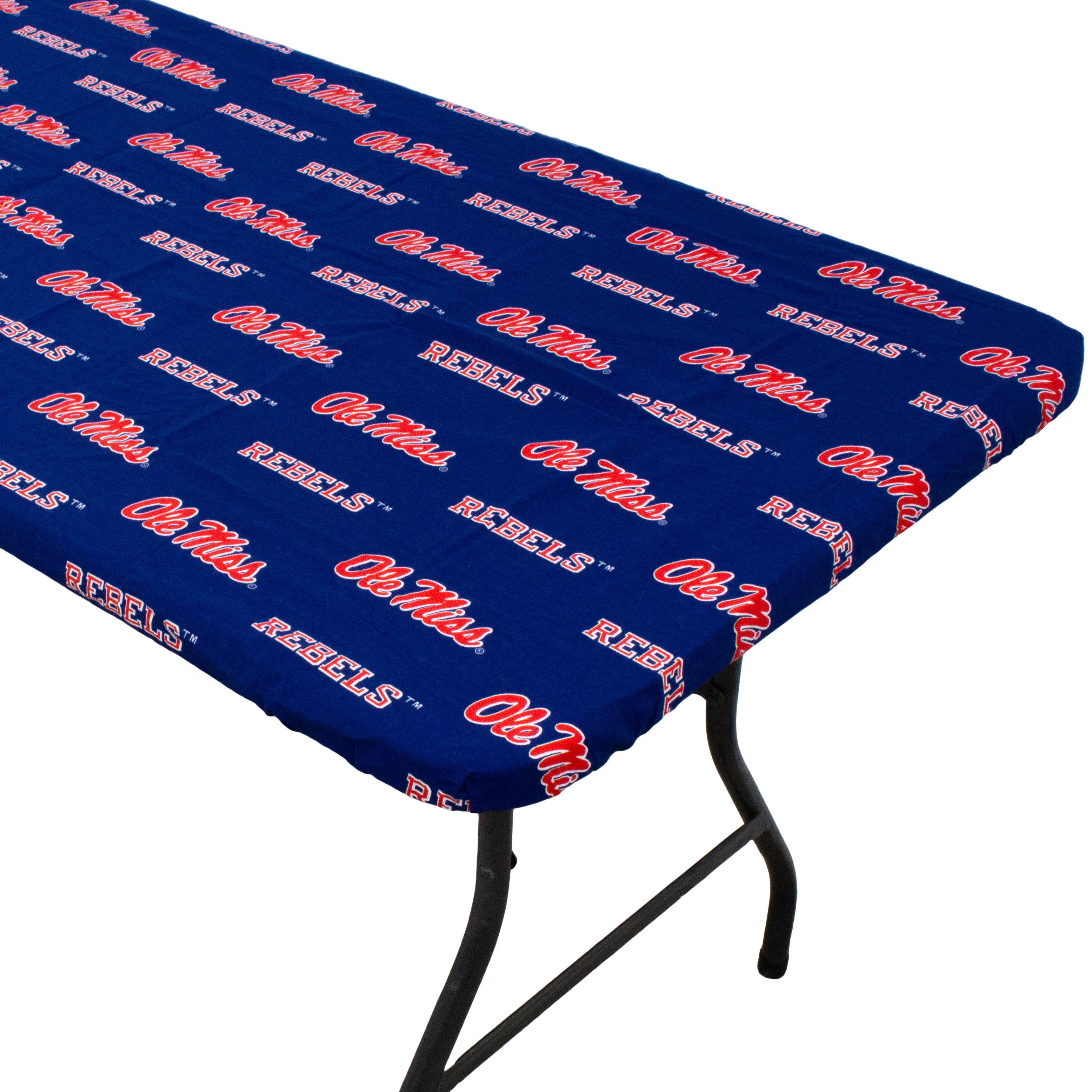 NCAA Tailgate Fitted Tablecloth, 3 Sizes, Many Teams - Picture 60 of 84