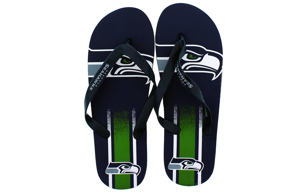 Chanclas con logotipo grande de la NFL, PYT, elige tu equipo - Imagen 85 de 100