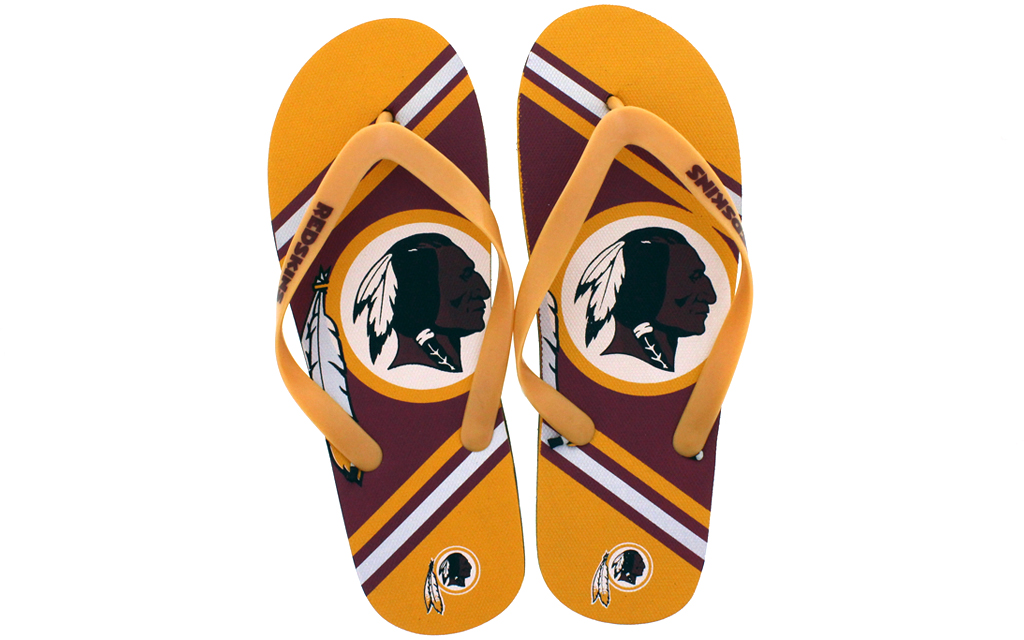 Chanclas con logotipo grande de la NFL, PYT, elige tu equipo - Imagen 97 de 100