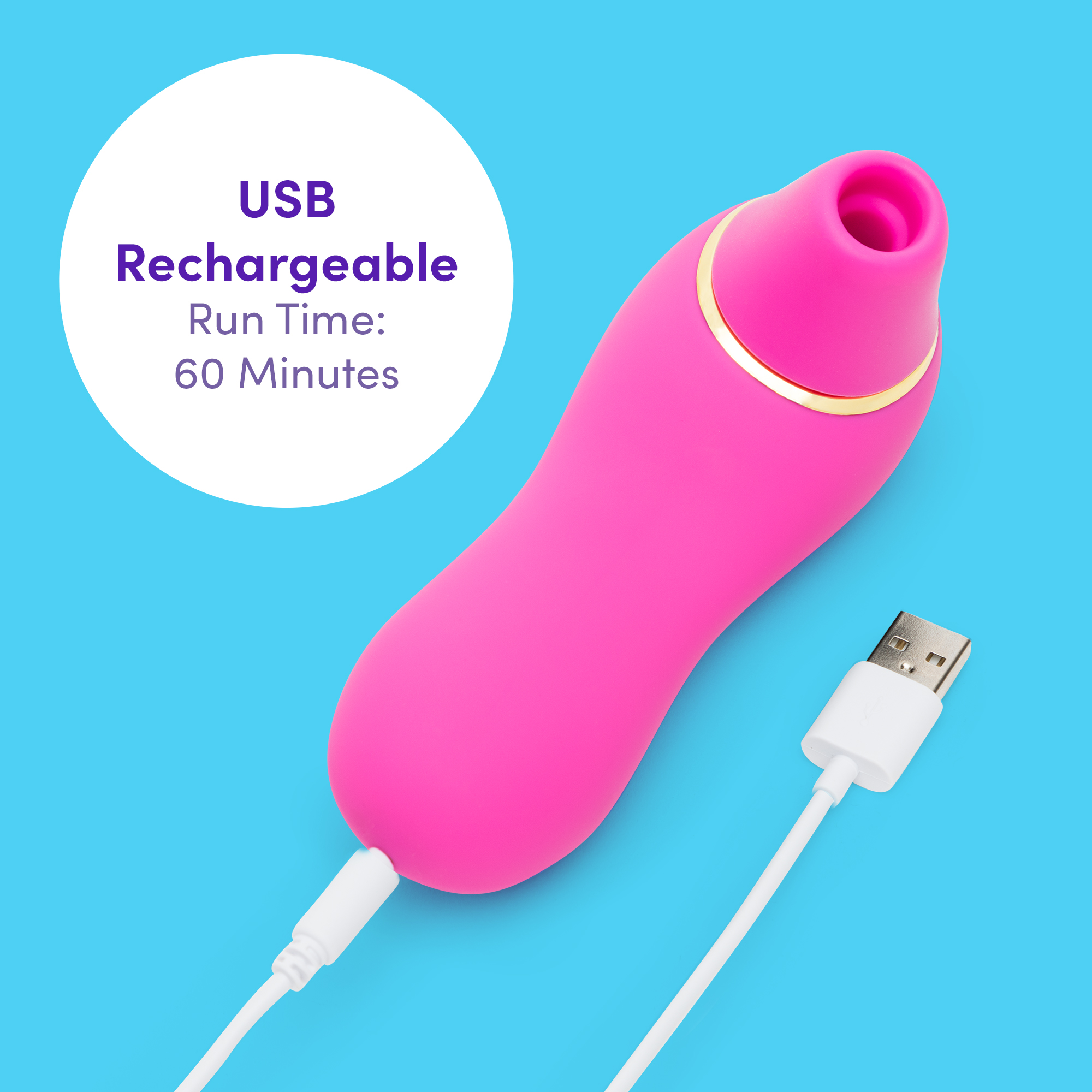 Lovehoney Clitoris Suction Sex Toy -Thrill Clit Sucking Air Massager Waterproof - Picture 24 of 25