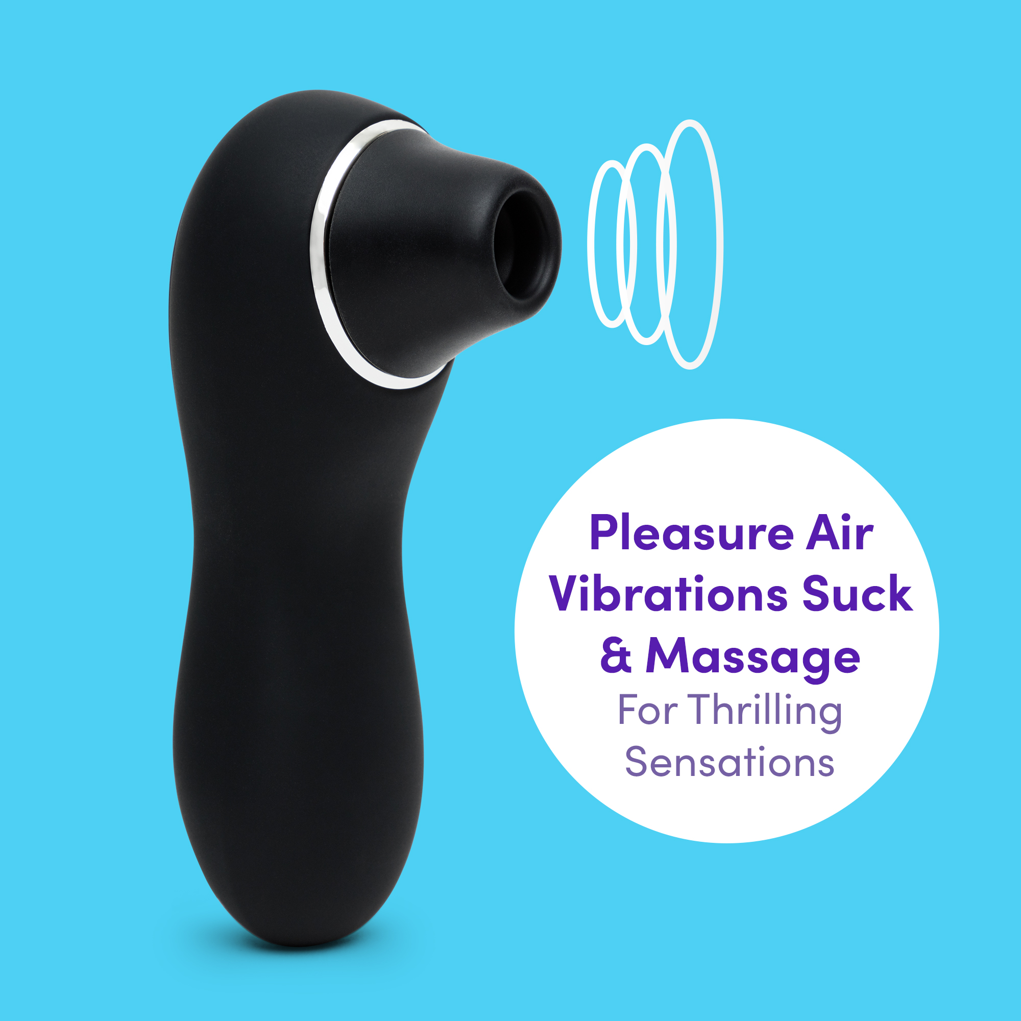 Lovehoney Clitoris Suction Sex Toy -Thrill Clit Sucking Air Massager Waterproof - Picture 11 of 25