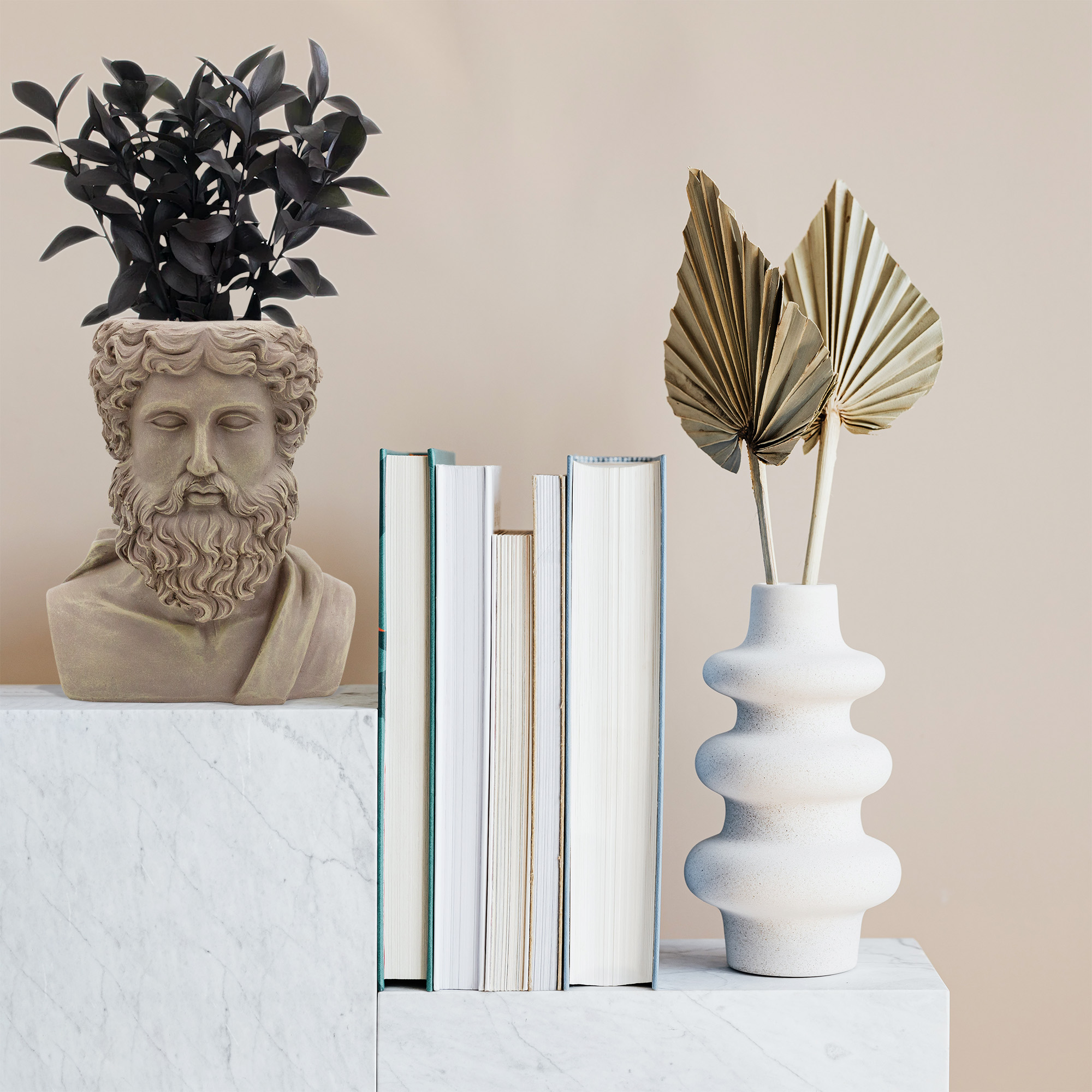 Zeus the Greek God Planter Pot, Garden Decor Statue Head Planter - Picture 12 of 20