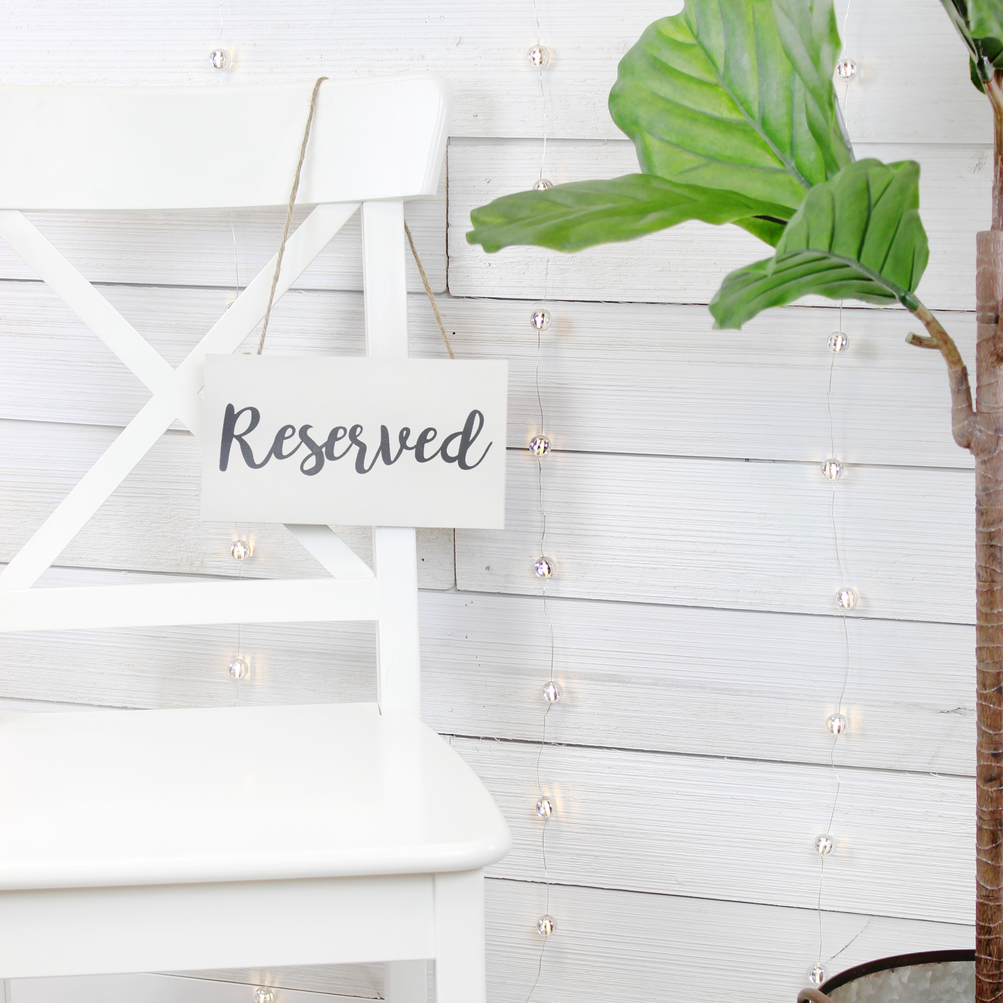 Hanging Wooden Reserved Signs 6pk; Rustic Style Signs for Events/Weddings - Picture 23 of 26