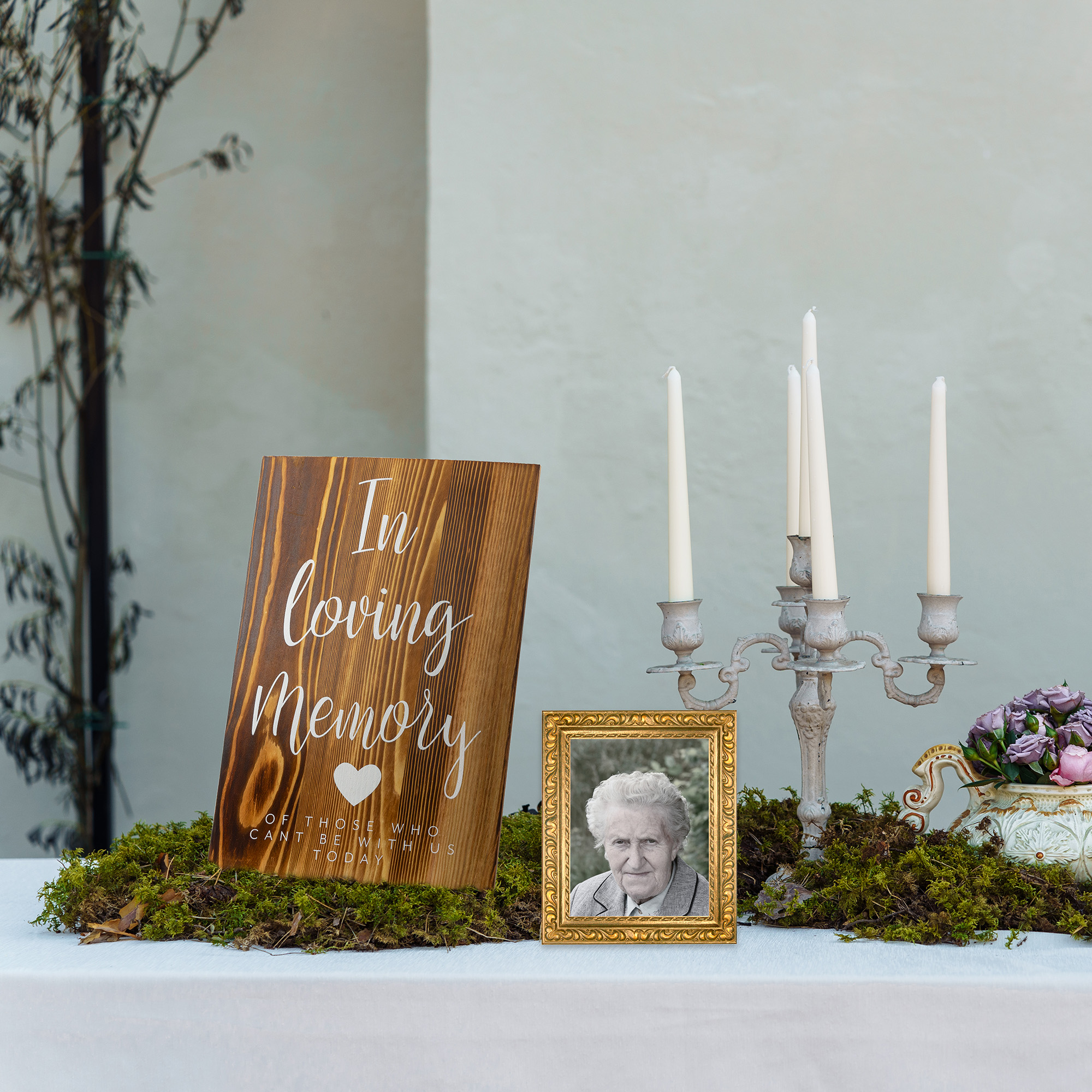Wood Decorative Wedding Reception Signs Rustic Farmhouse Wedding/Anniversary - Picture 10 of 27