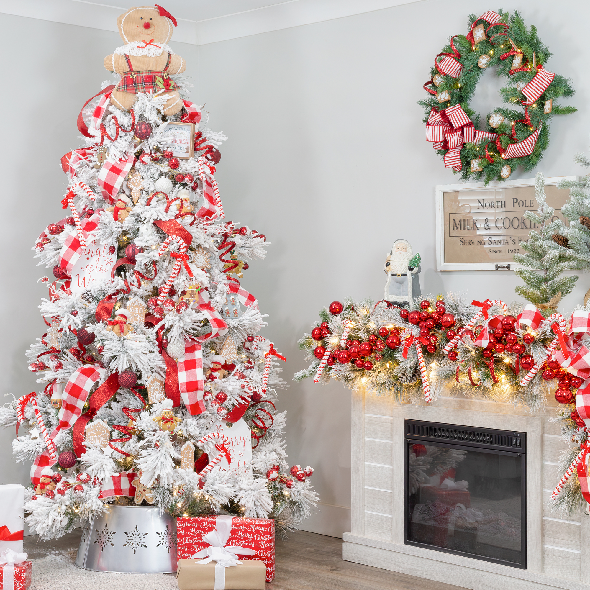 Juego de 3 selecciones de campana Jingle, tallos de cubo de vegetación de Navidad de granja - Imagen 11 de 24