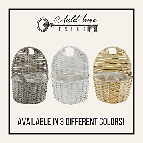 Wall Pocket Baskets 2pk; Door Hanging Flower Baskets, Choose Color - Picture 14 of 26