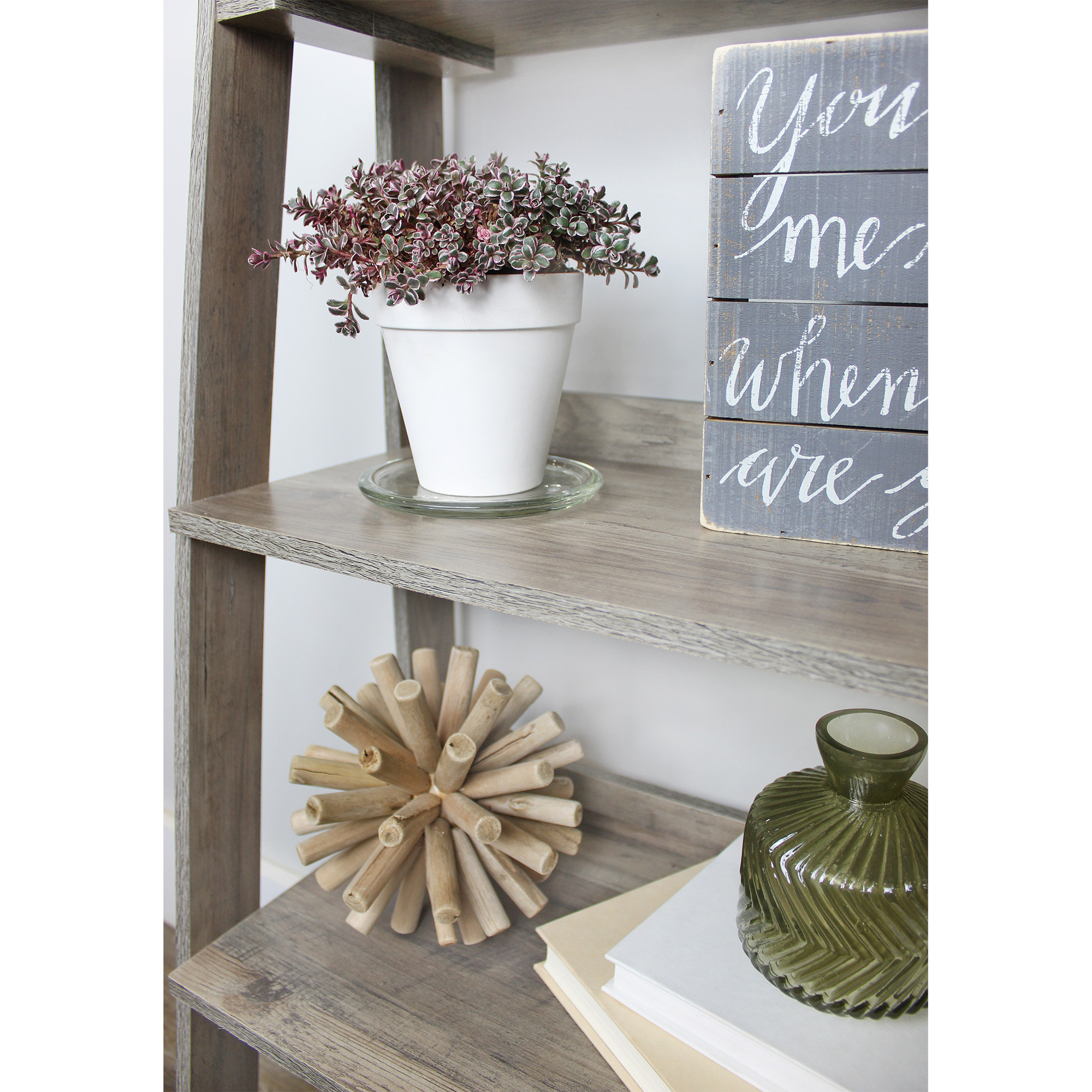 Wall Mounted Planter Rings w/ White Clay Pots 8pc Set; Black or White Rings - Picture 13 of 23