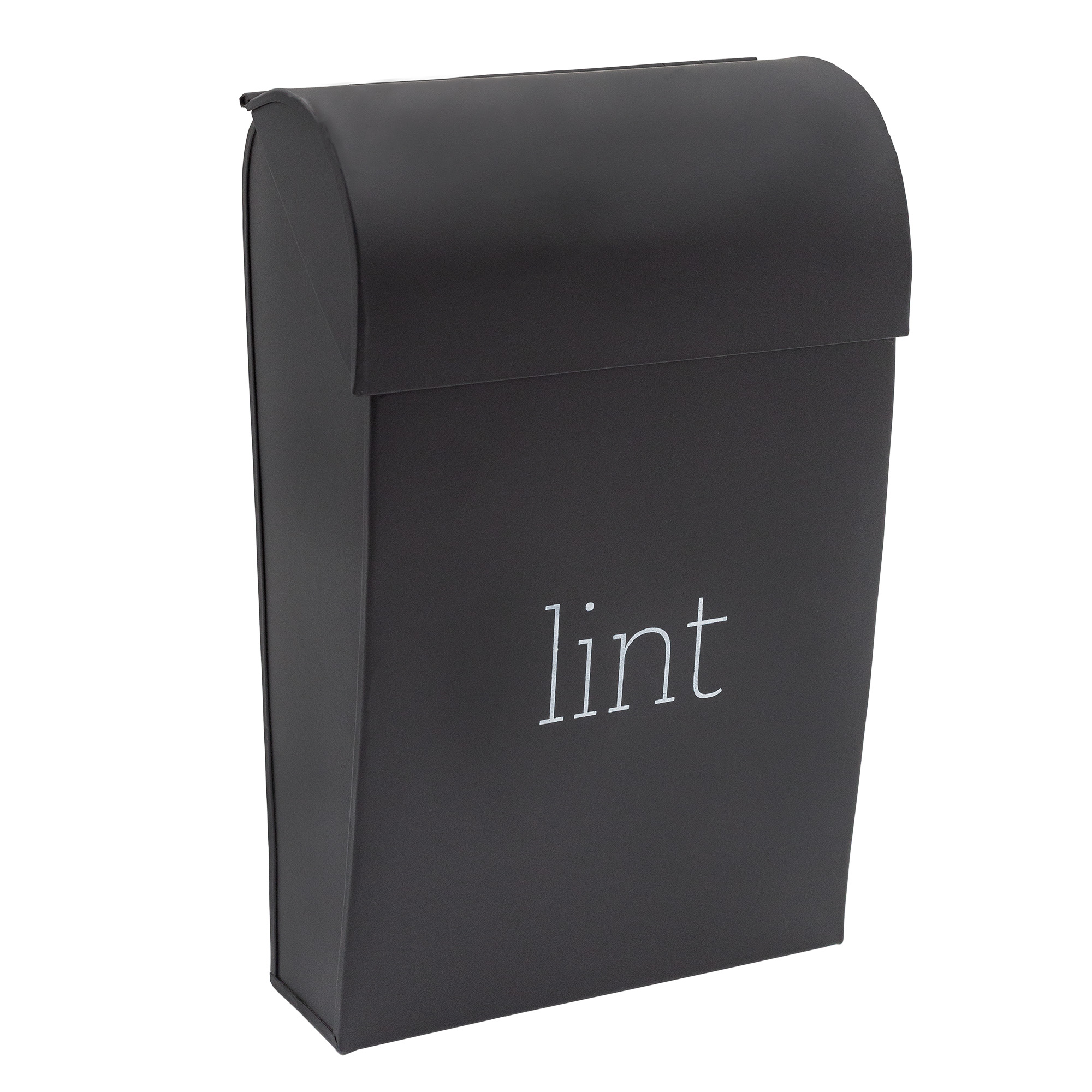 Enamelware Lint Holder Bin; Modern Farmhouse Style Rustic Laundry Room Decor - Picture 11 of 20