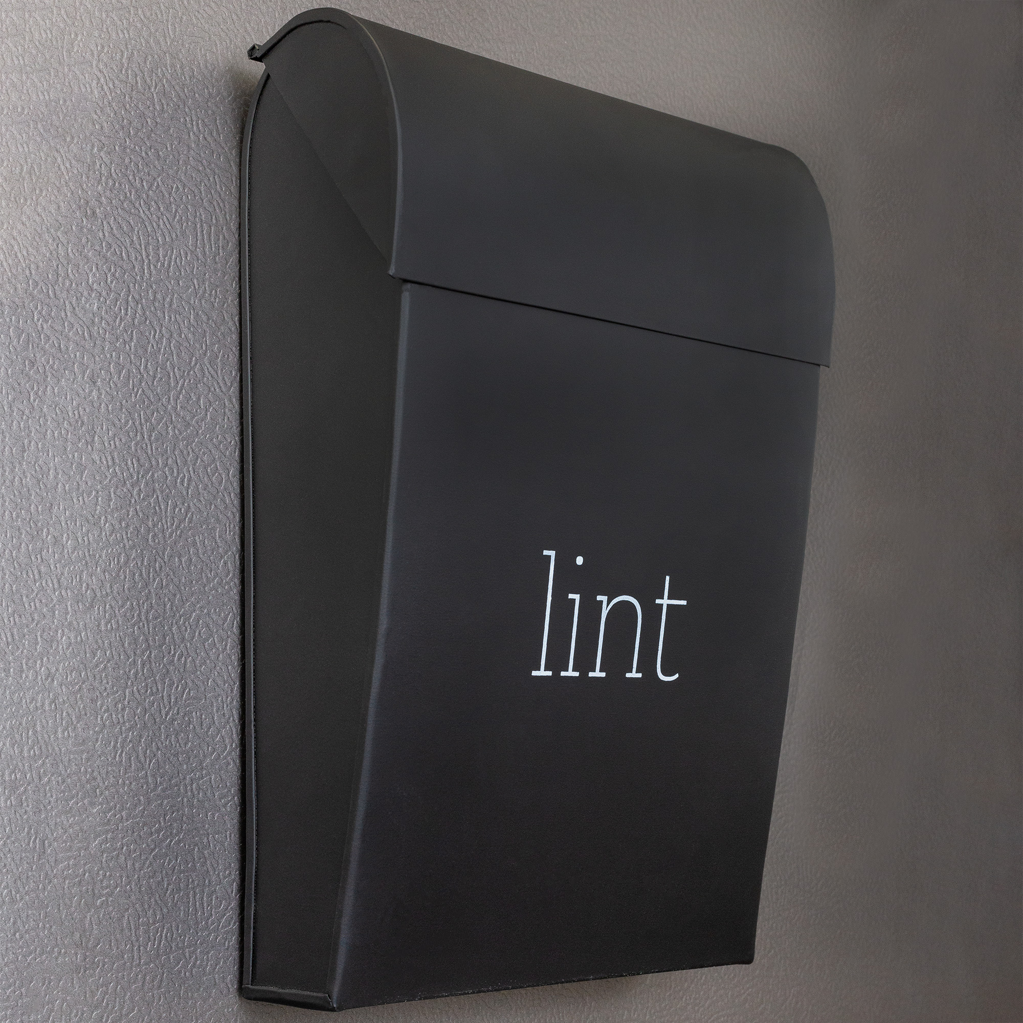 Enamelware Lint Holder Bin; Modern Farmhouse Style Rustic Laundry Room Decor - Picture 14 of 20