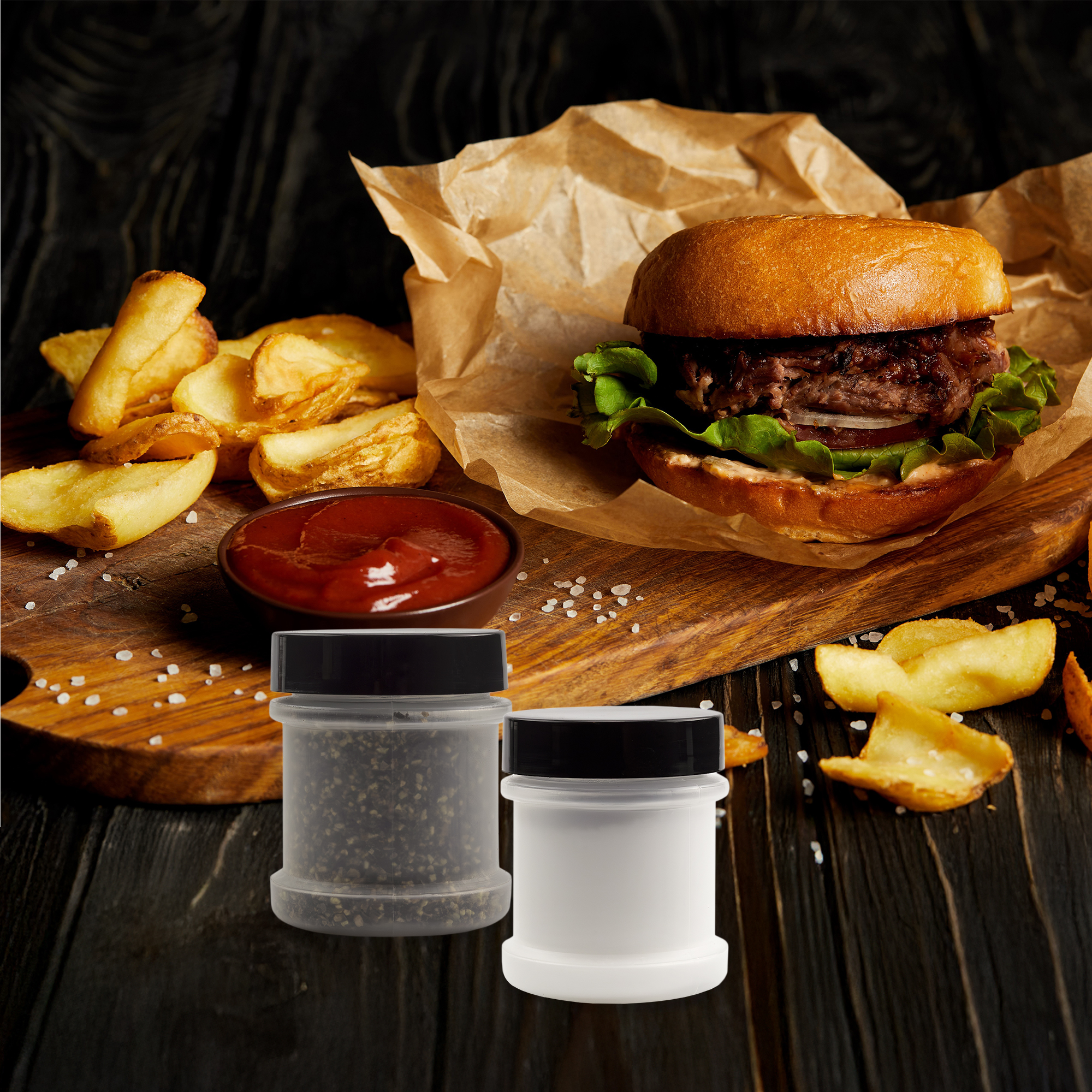 Mini Plastic Spice Jars w/ Sifters 12pk; 2 Tablespoon Capacity / 1 Fluid Oz. - Picture 24 of 37
