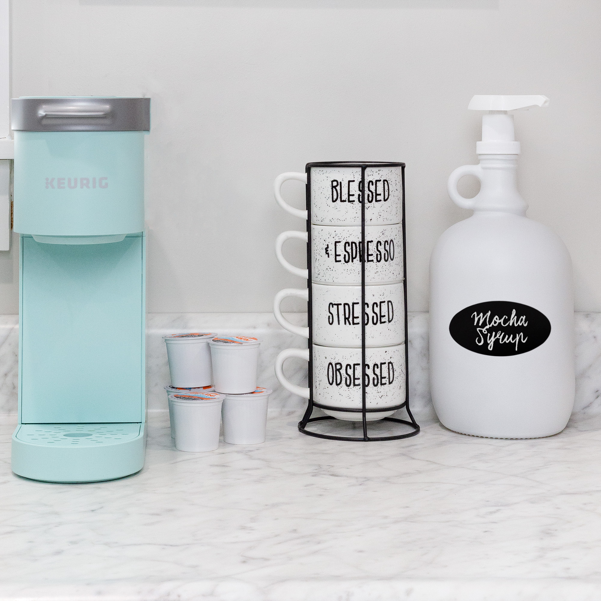 Half Gallon Glass Pump Dispenser Bottle, 64oz Jug, 2QT Soap Dispenser - Picture 15 of 18