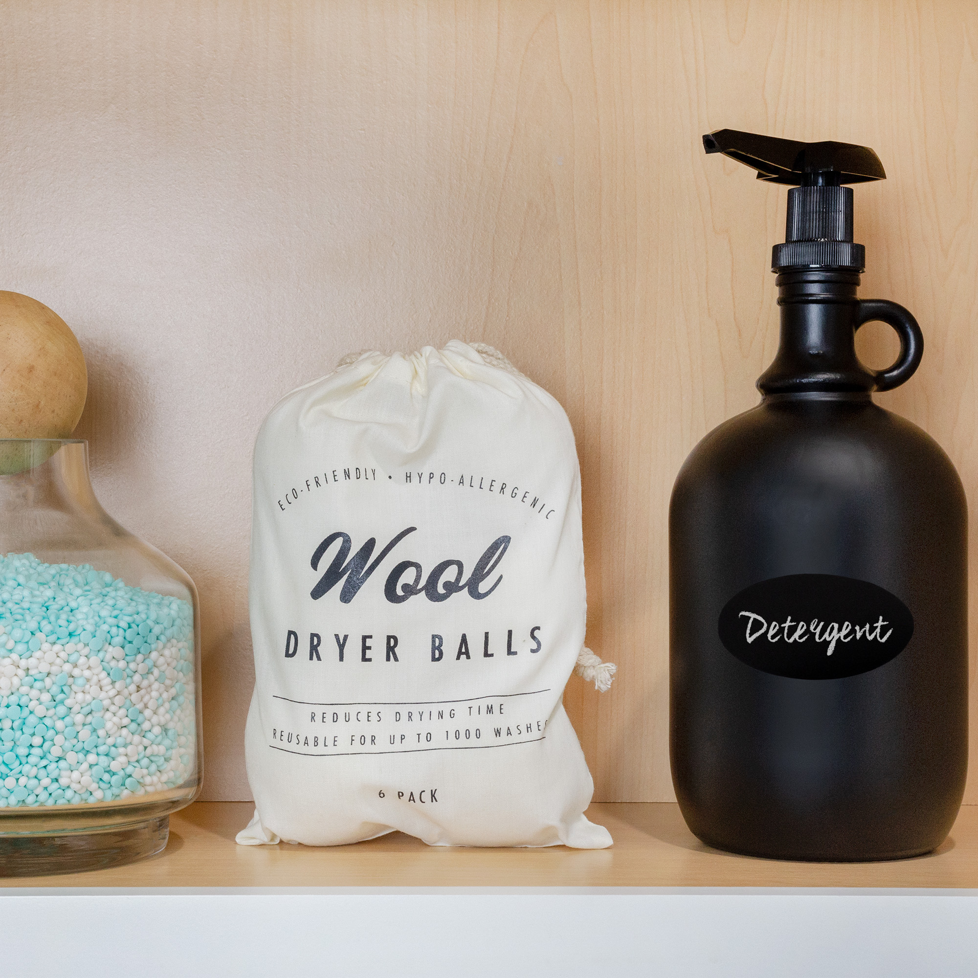 Half Gallon Glass Pump Dispenser Bottle, 64oz Jug, 2QT Soap Dispenser - Picture 13 of 18