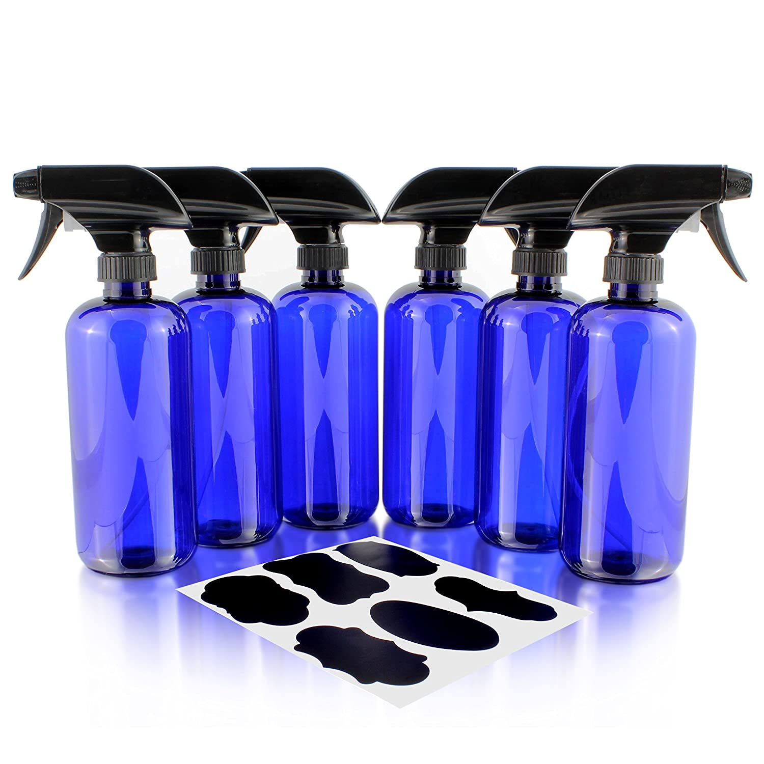 Bulk Plastic Spray Bottles PET #1 BPA-free Use for Cleaning, Kitchen, Hair Etc - Picture 16 of 25