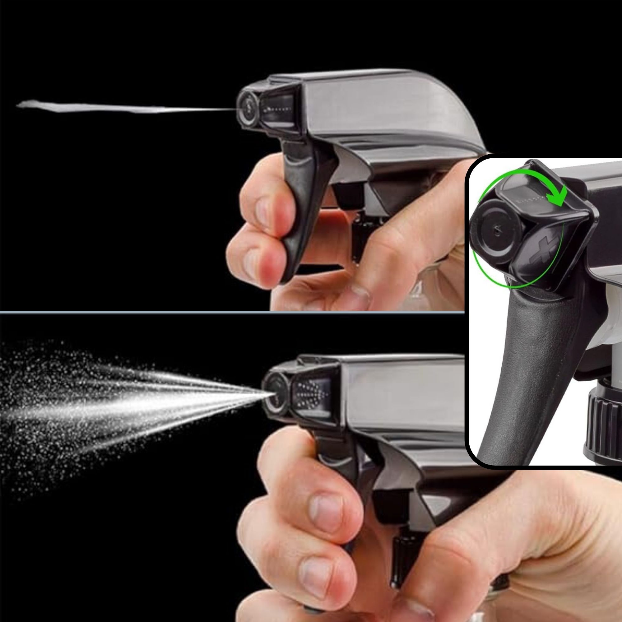 Bulk Plastic Spray Bottles PET #1 BPA-free Use for Cleaning, Kitchen, Hair Etc - Picture 11 of 25