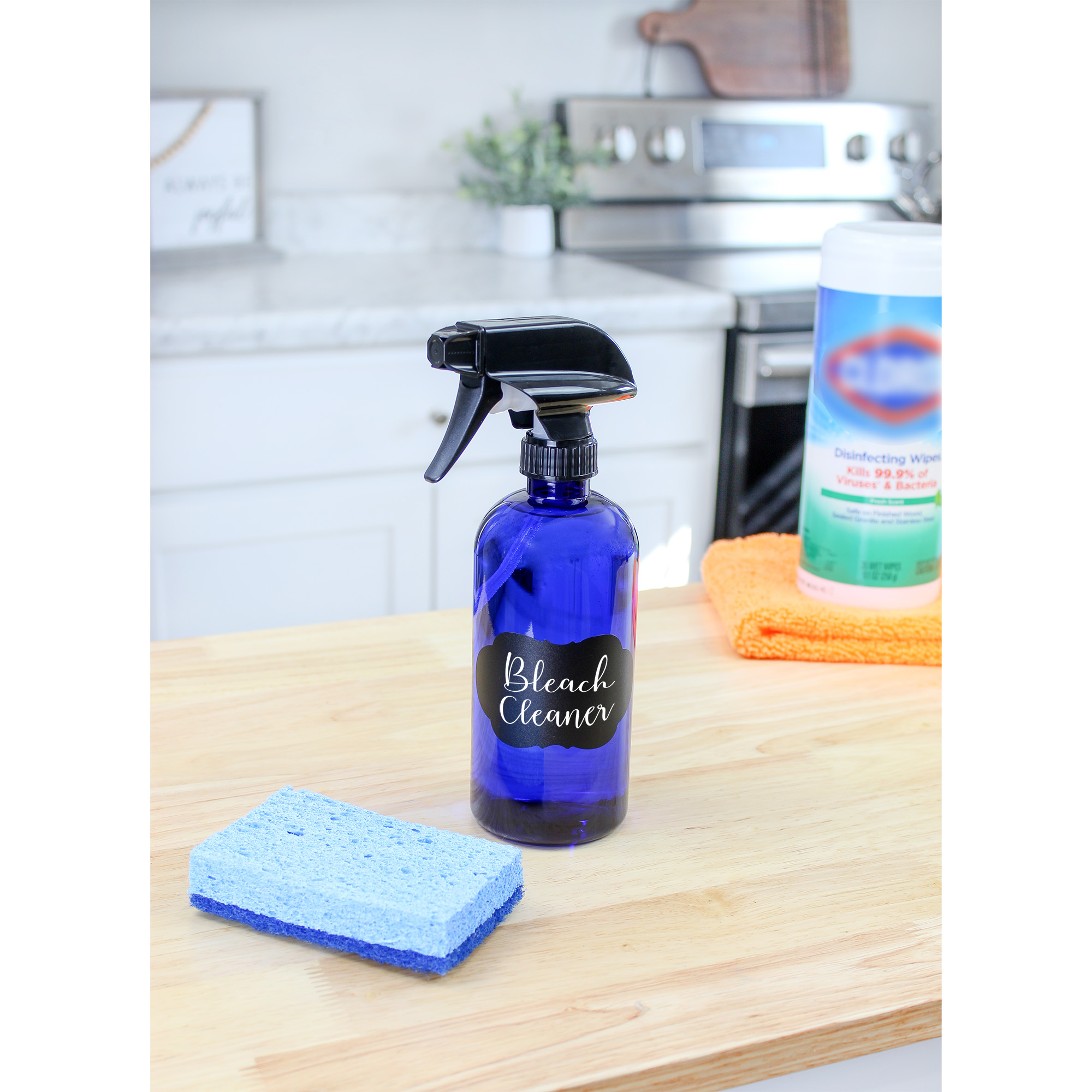 Bulk Plastic Spray Bottles PET #1 BPA-free Use for Cleaning, Kitchen, Hair Etc - Picture 15 of 25