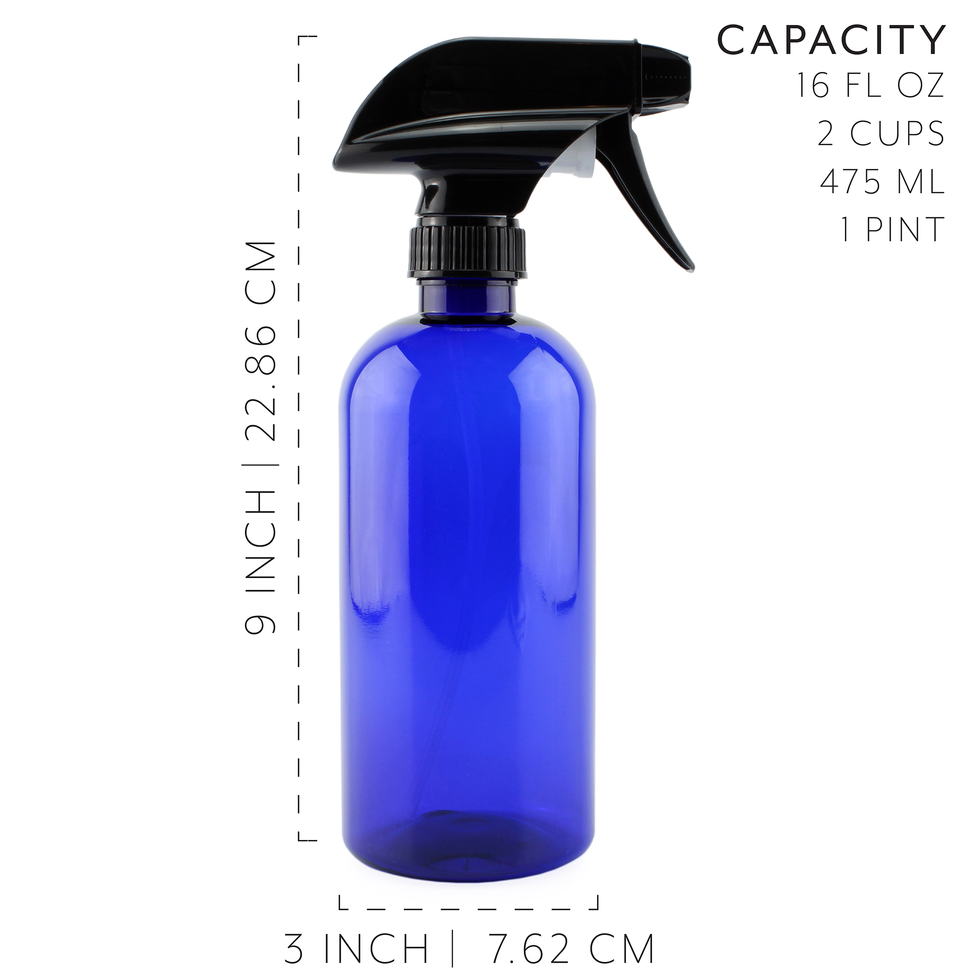 Bulk Plastic Spray Bottles PET #1 BPA-free Use for Cleaning, Kitchen, Hair Etc - Picture 13 of 25