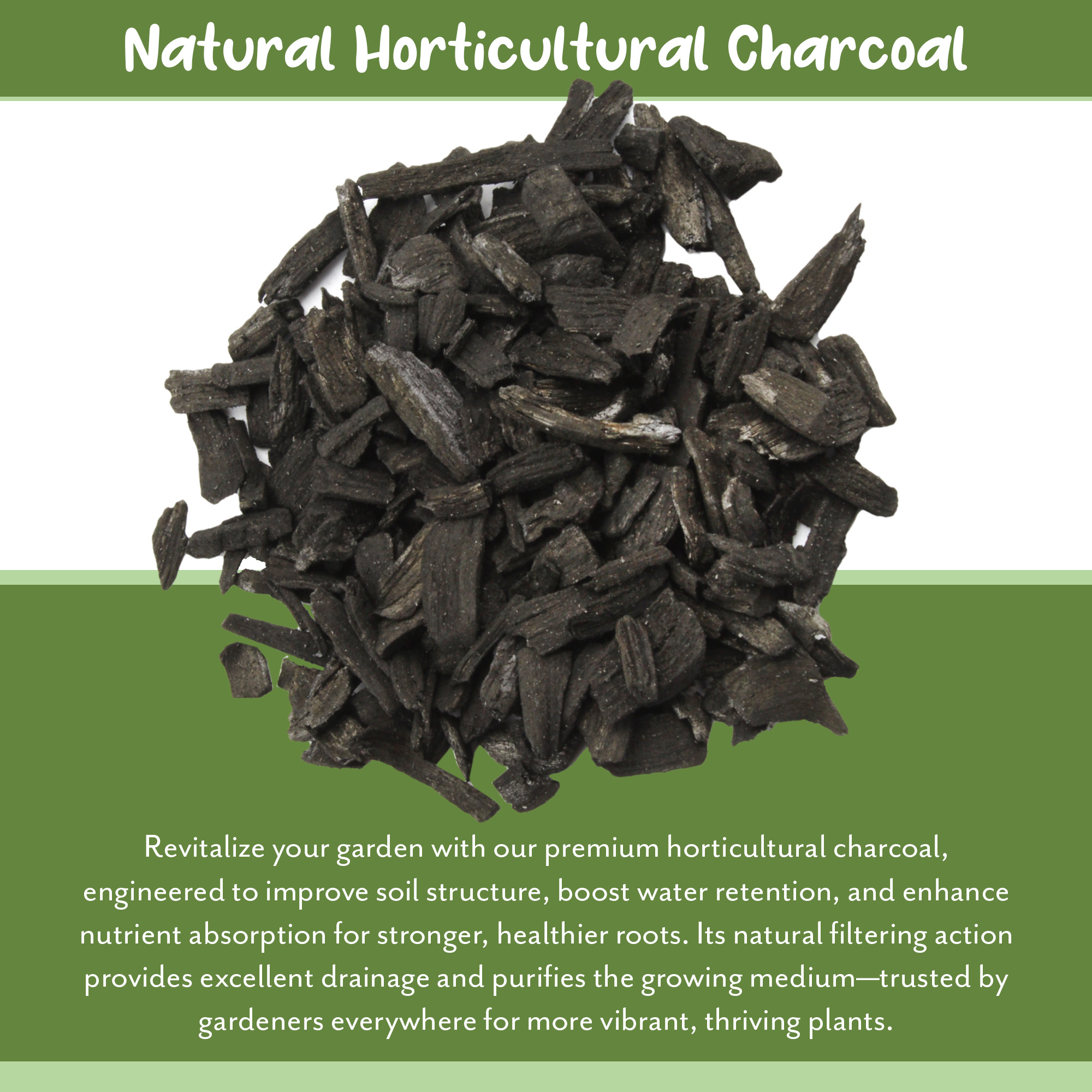 Horticultural Charcoal Plant Hardwood Soil Amendment Orchid Terrarium & Garden - Picture 18 of 24