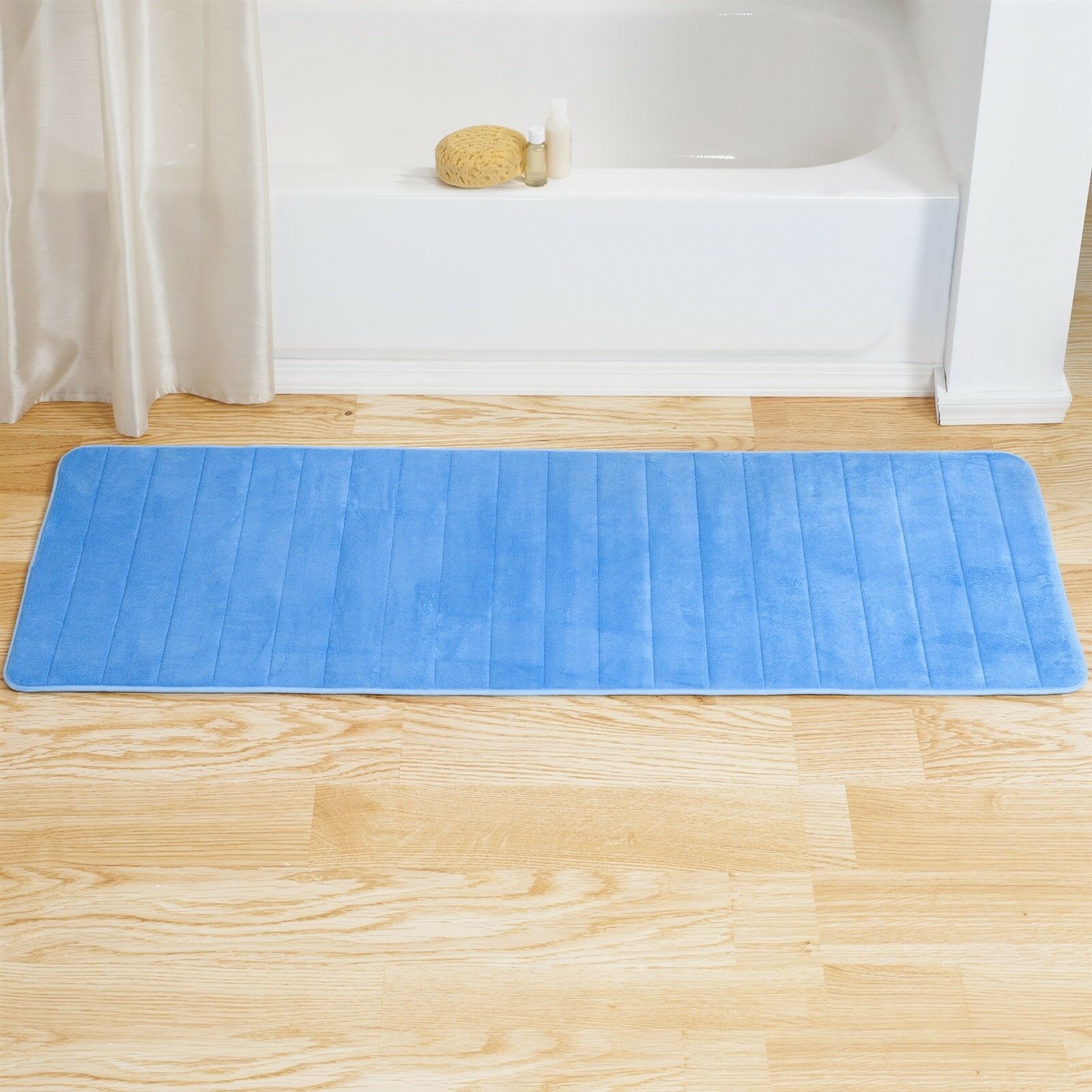 Lavish Home Memory Foam Long Bath Mat 24 inches x 60 inches Soft eBay