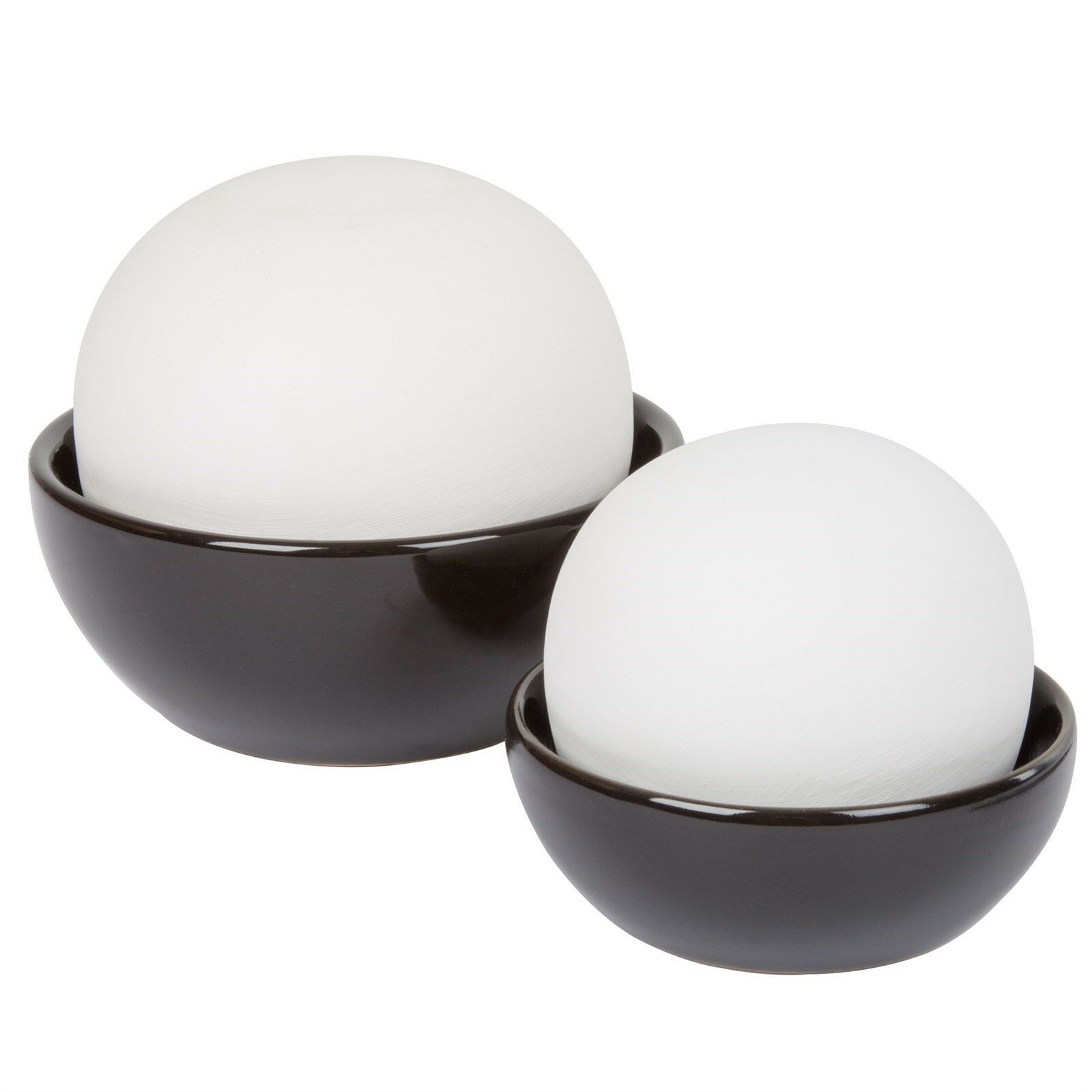 Set of 2 Decorative Bowl Circle Room Air Humidifiers Just Add Water