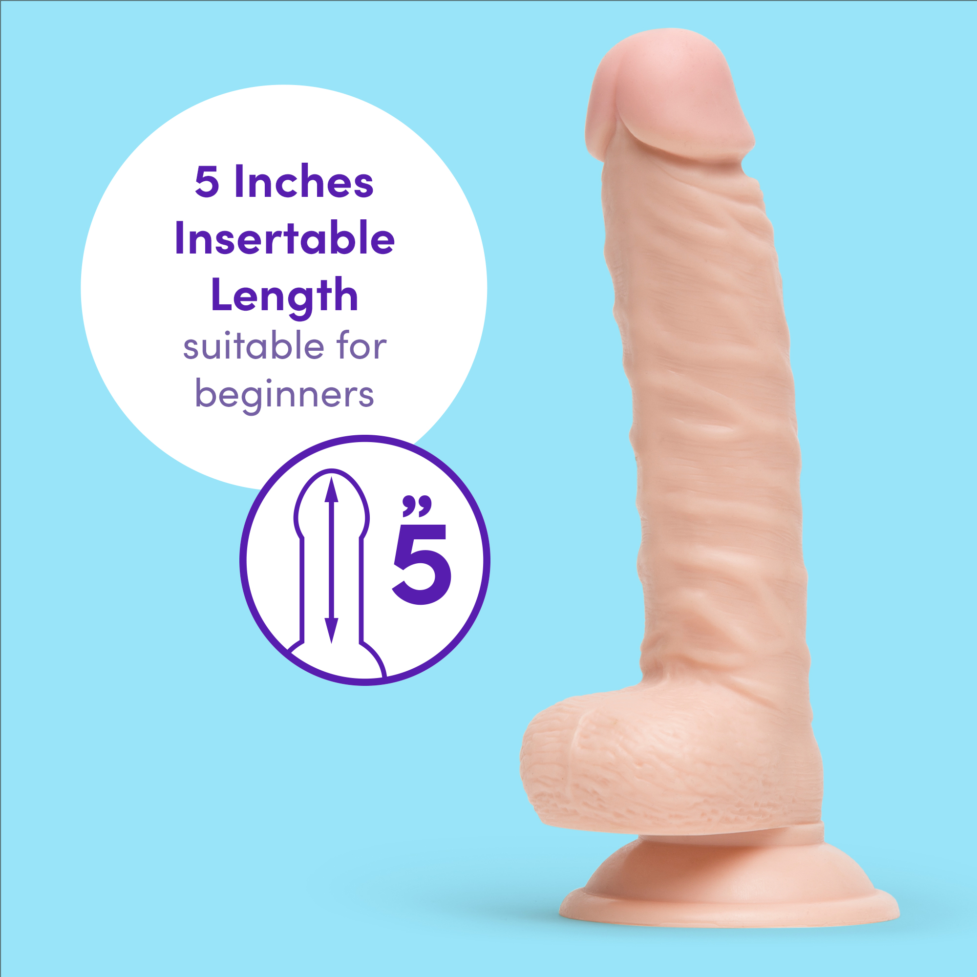 Lovehoney Dildo Sex Toys for Women – Big Realistic Suction Cup – G-Spot & Anal - Picture 16 of 33