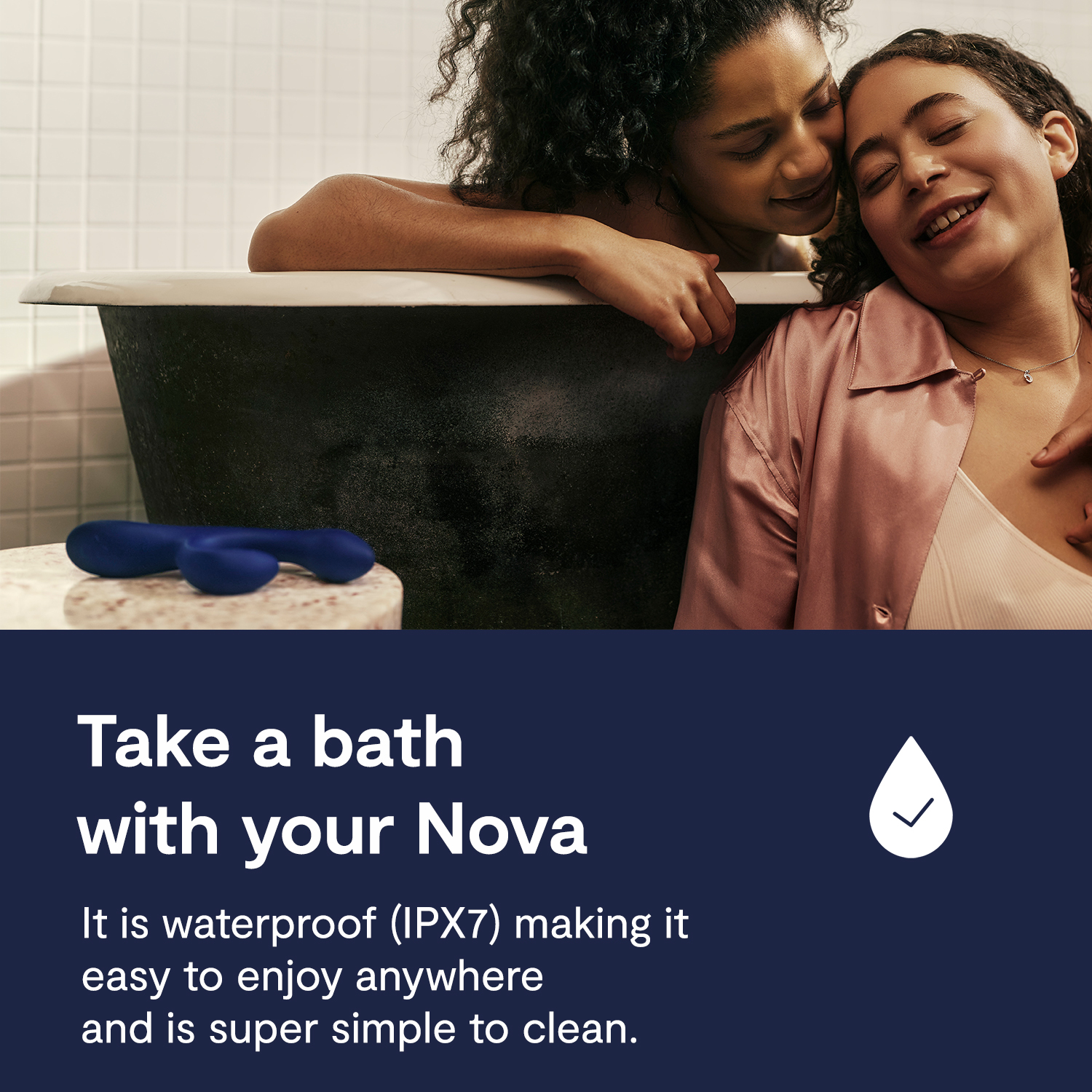 We-Vibe Nova 2 Rabbit Vibrator Sex Toy - G-Spot & Clit Stimulator App Controlled - Picture 8 of 18