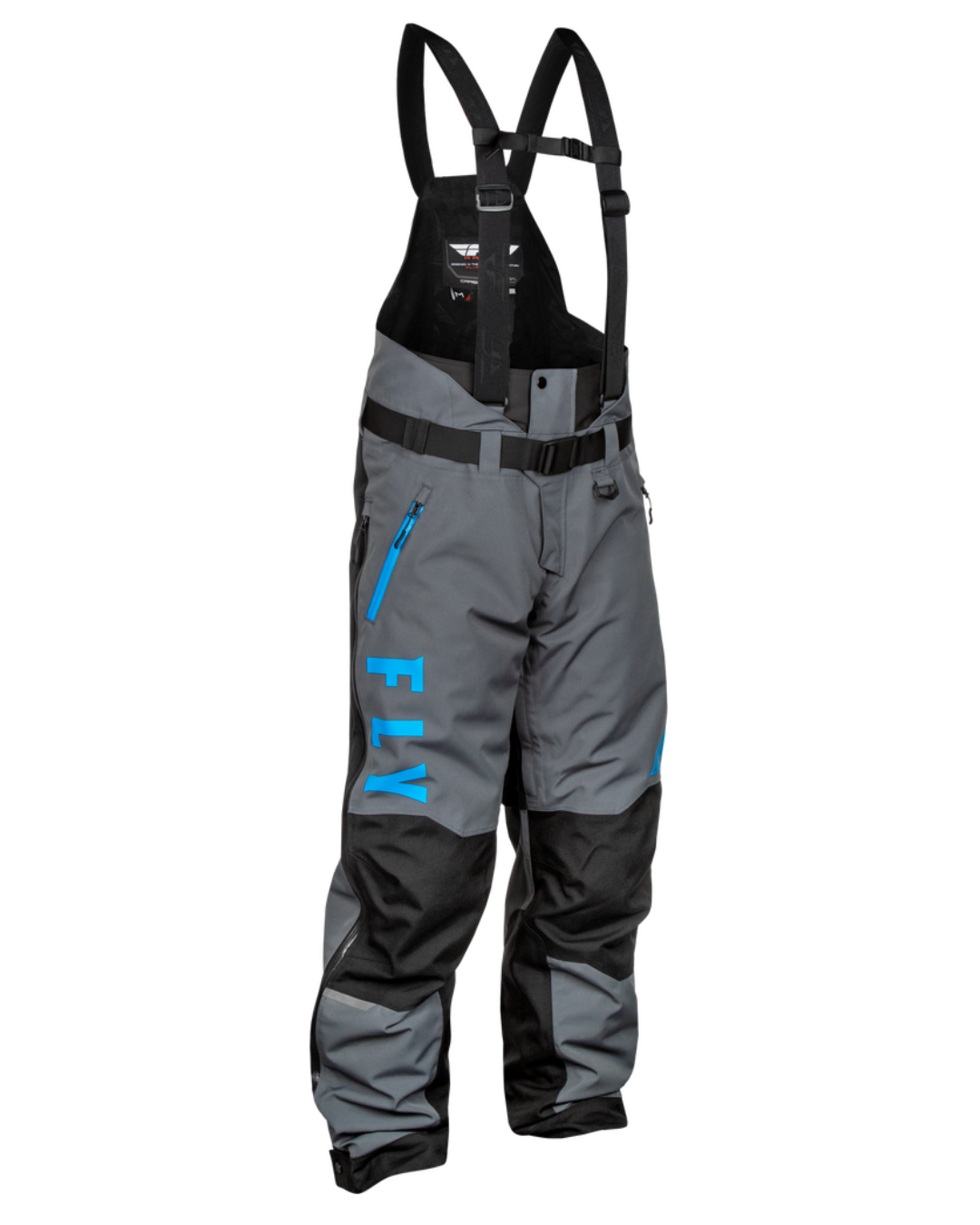 Fly Racing Carbon Snow Bib Mens Snow Pants Ski Snowboard Ice Fishing Gear