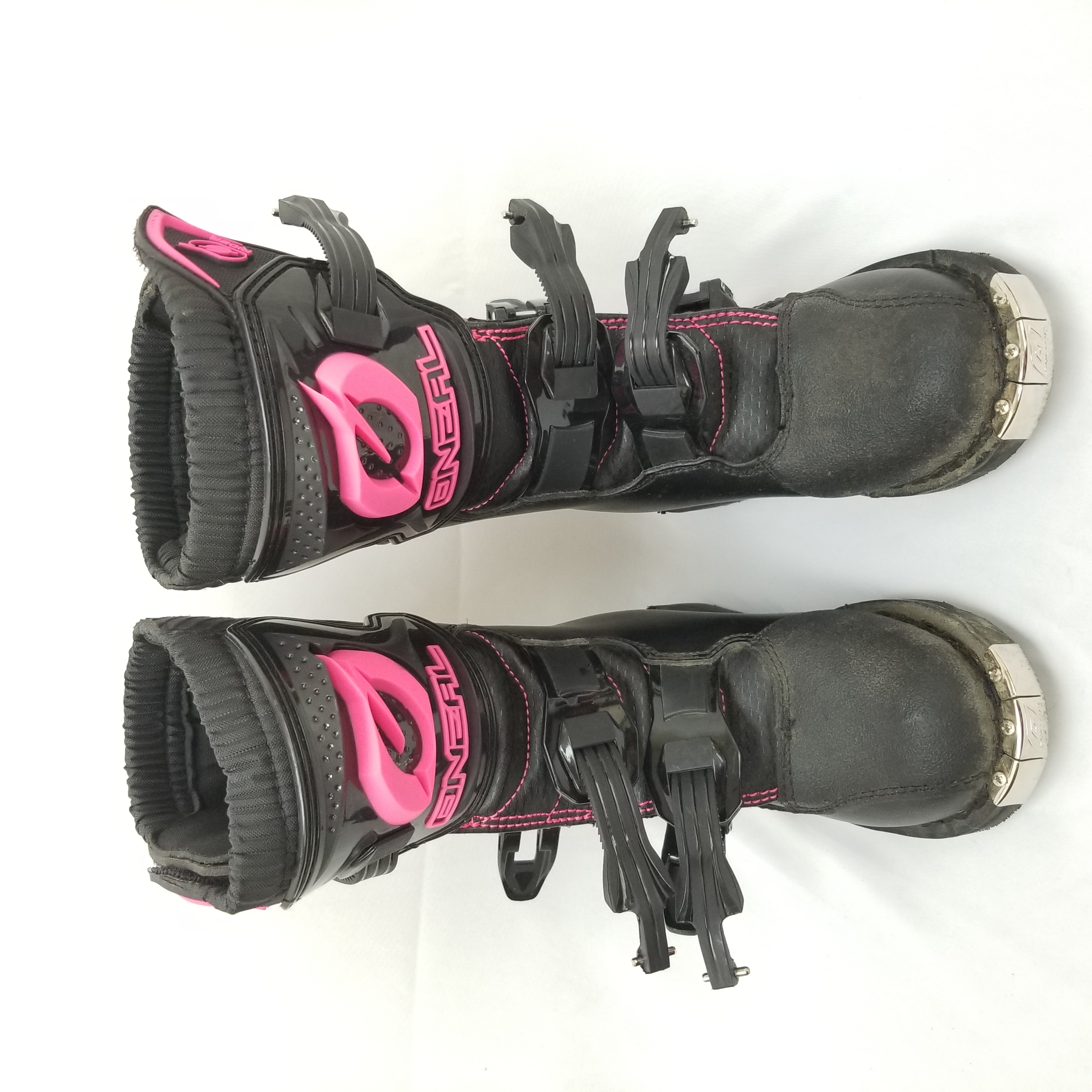 O'Neal Rider Moto Boots (Black/Pink,K12)