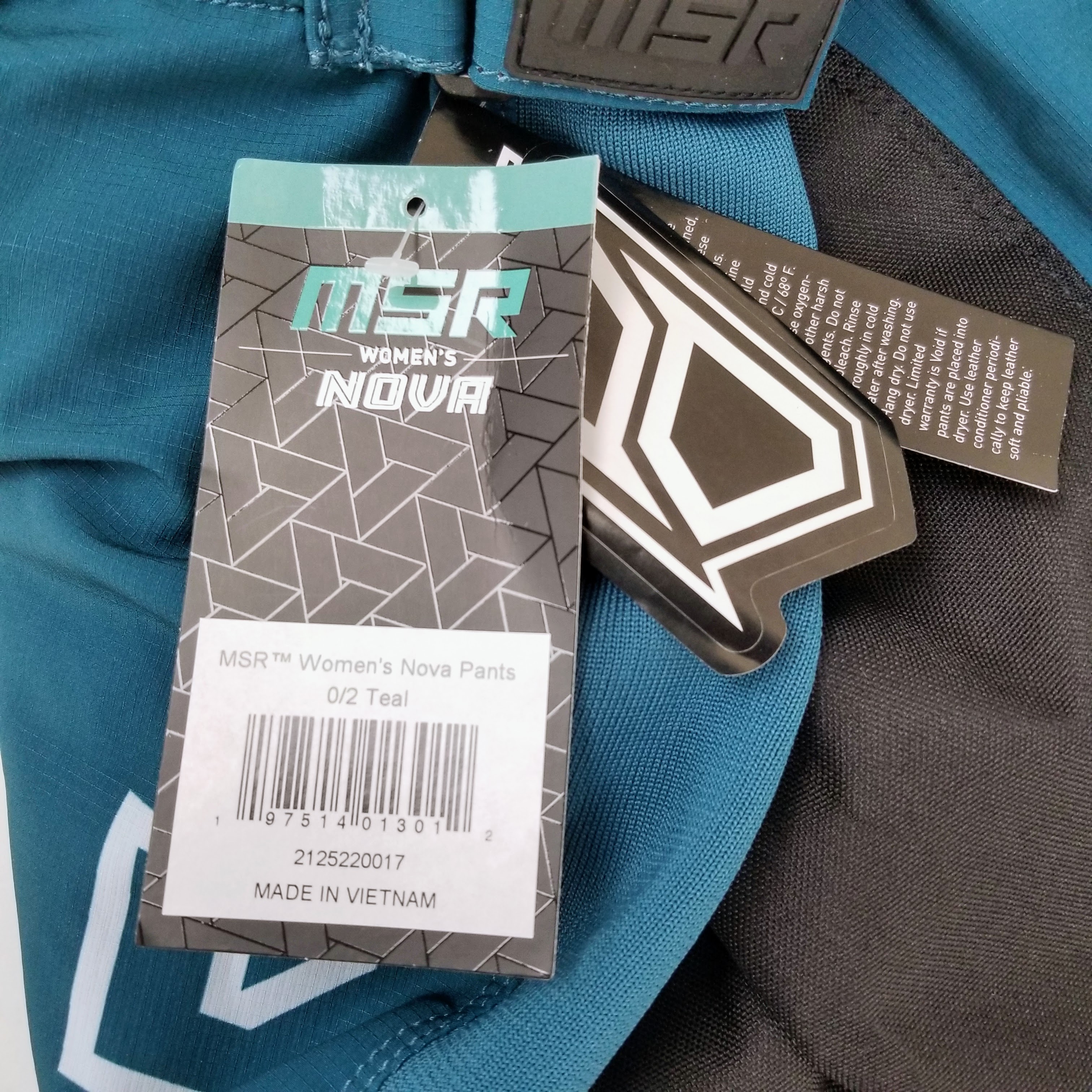 MSR™ Women's Nova Pants Size 0/2 Teal