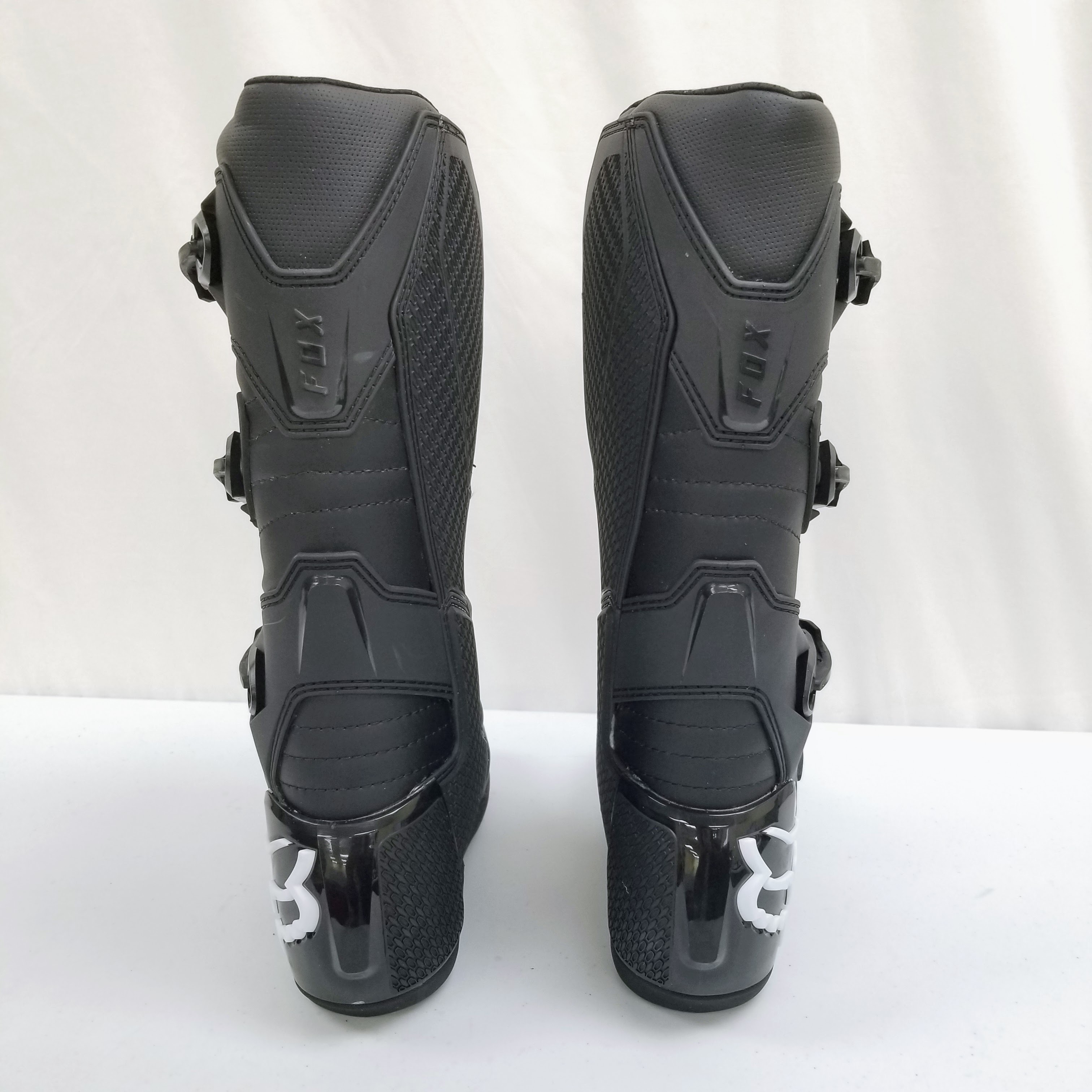 Fox Racing Youth Comp Boots Size 8, Black