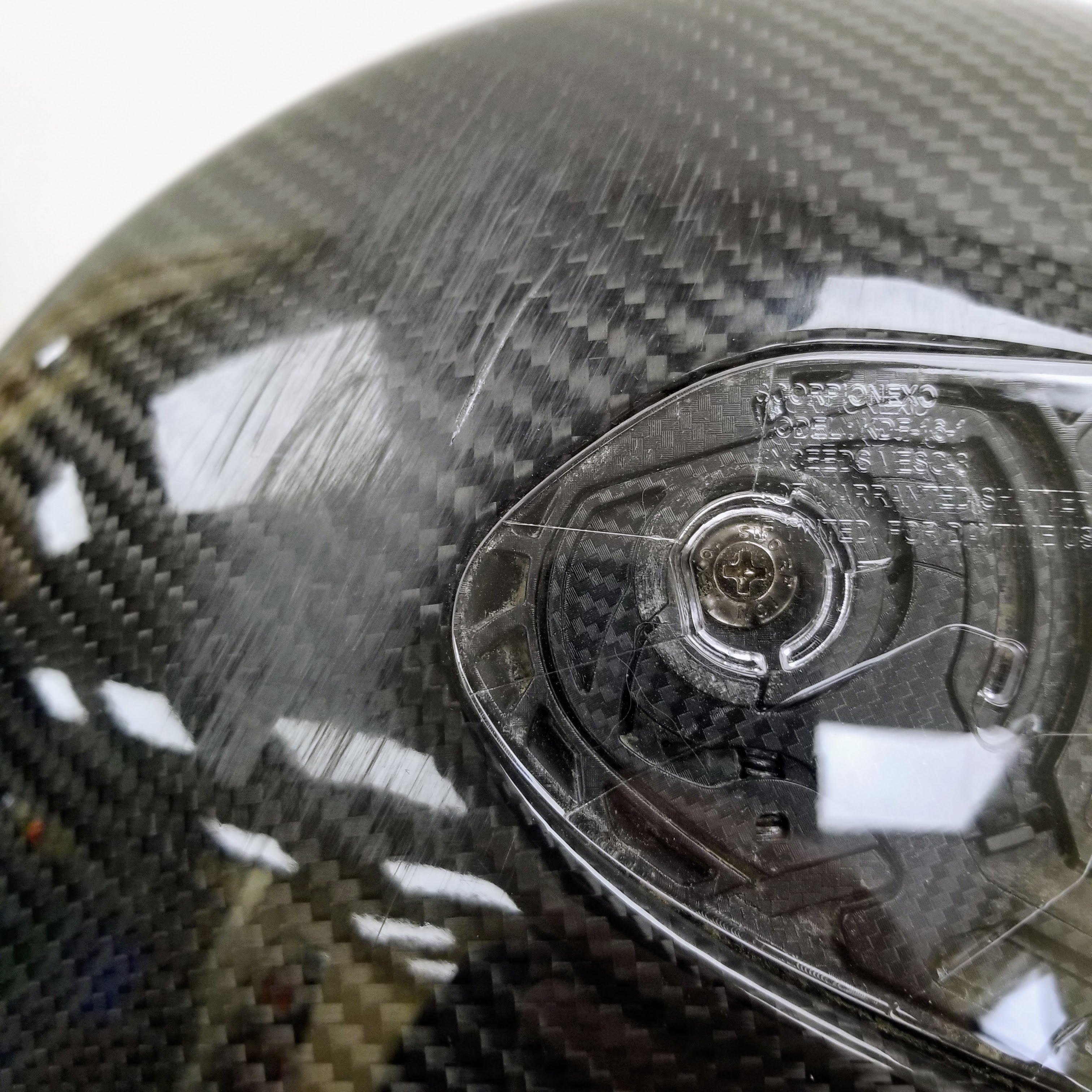 Scorpion Exo-R1 Air Full Face Helmet (Carbon Gloss Black, X-Small)