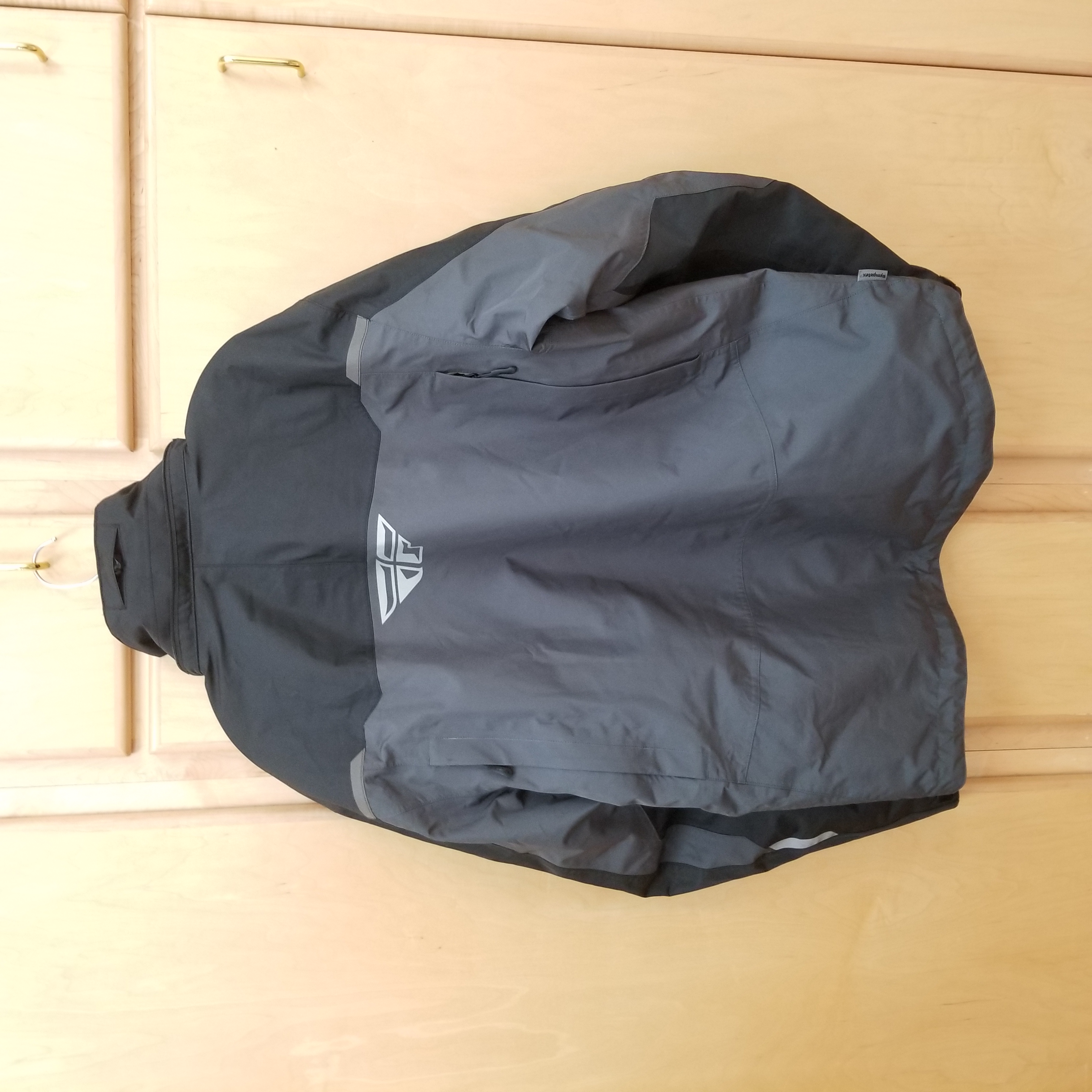 Fly Racing 2023 Incline Jacket (Black/Charcoal, Large)