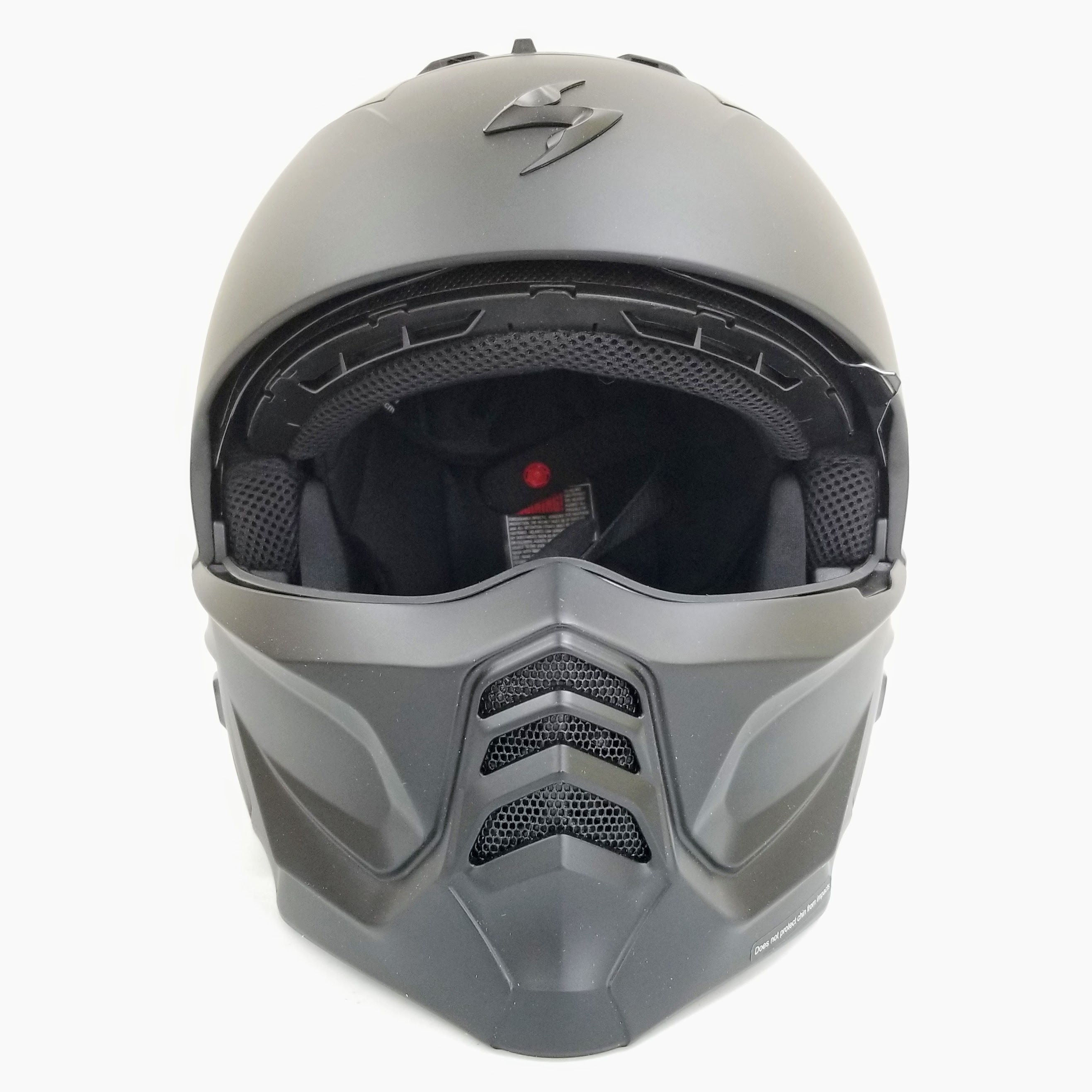 ScorpionEXO Covert 2 Open Face 3/4 Mode Motorcycle Helmet (Matte Black, Large)
