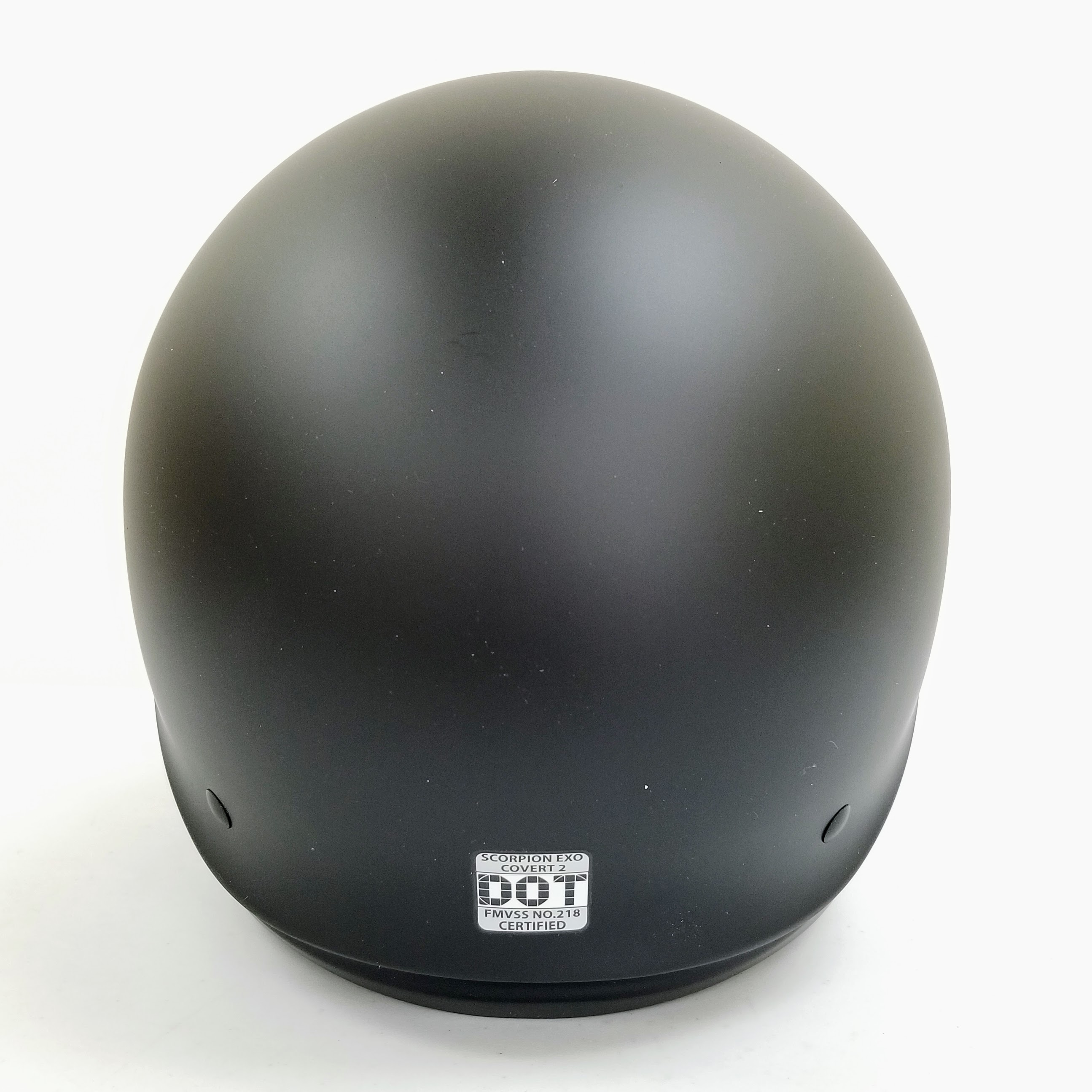 ScorpionEXO Covert 2 Open Face 3/4 Mode Motorcycle Helmet (Matte Black, Large)