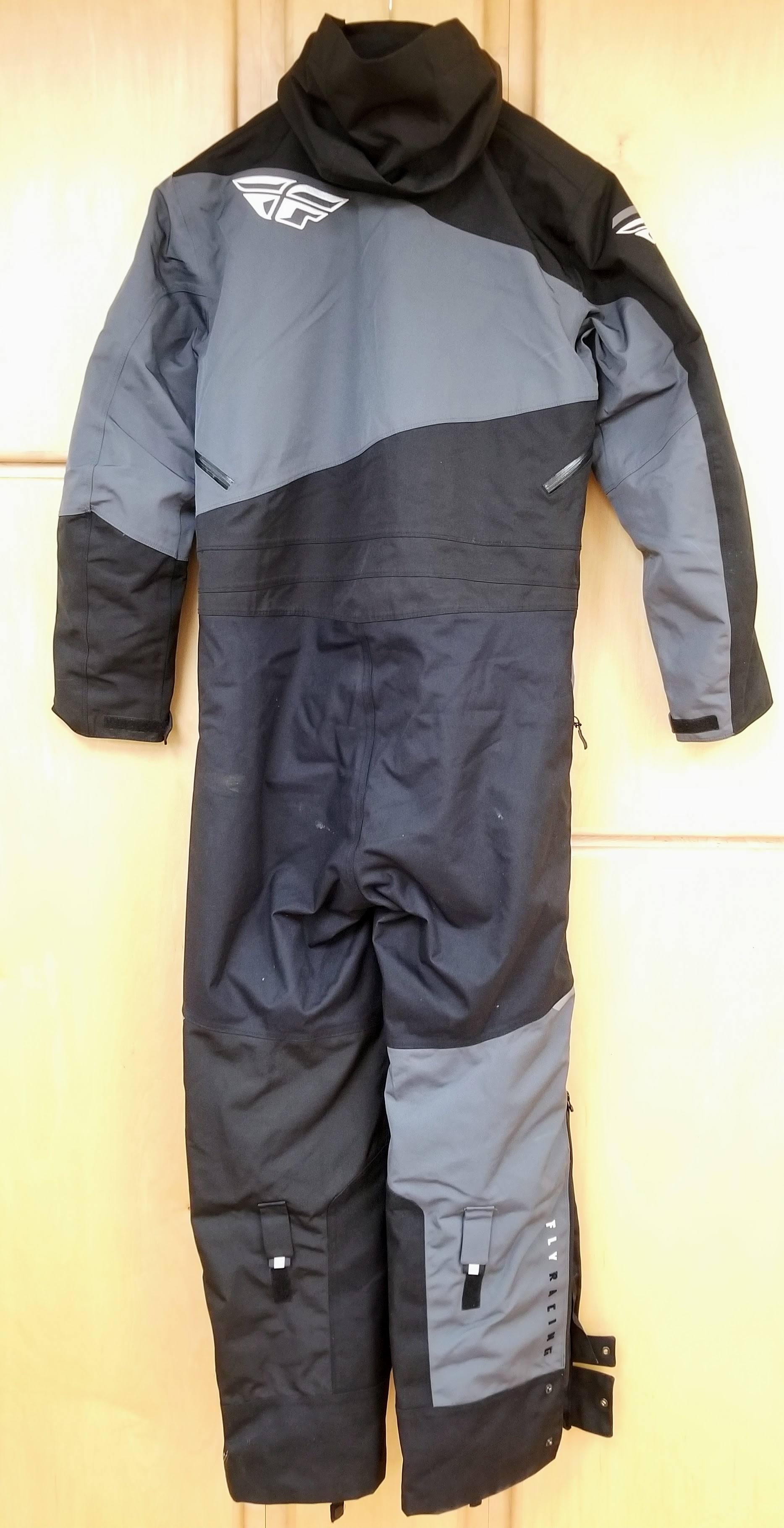 Fly Racing Cobalt Shell Monosuit (Black/Grey, Large)