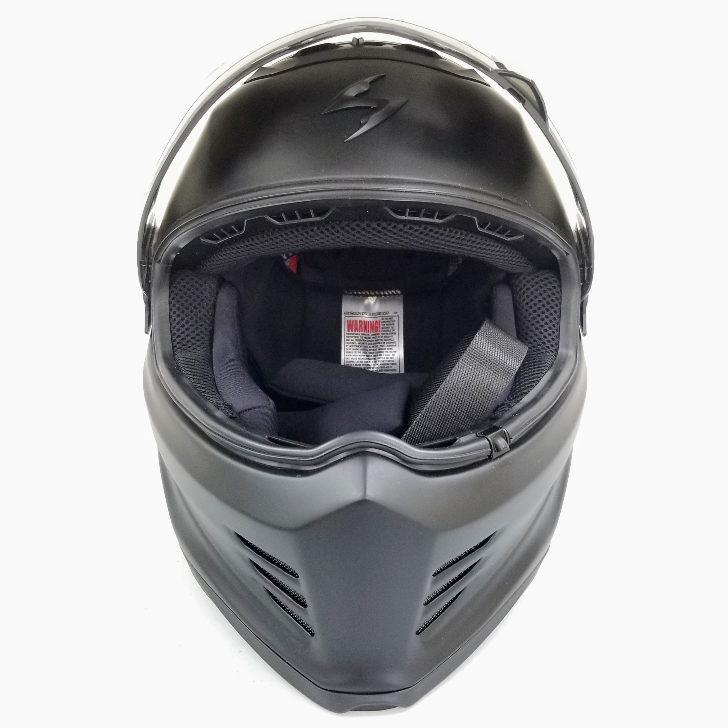 Scorpion Covert Fx Full Face Helmet (Matte Black, Large)