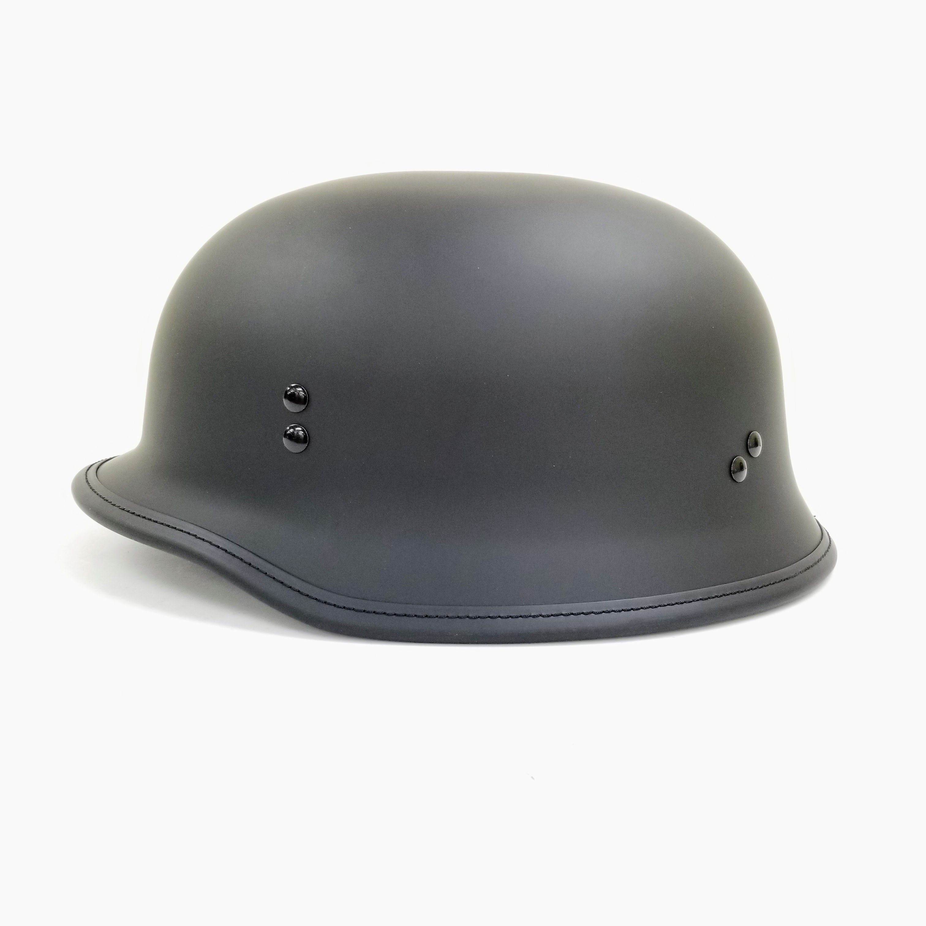 9MM GERMAN BEANIE HELMET MATTE BLACK 5X