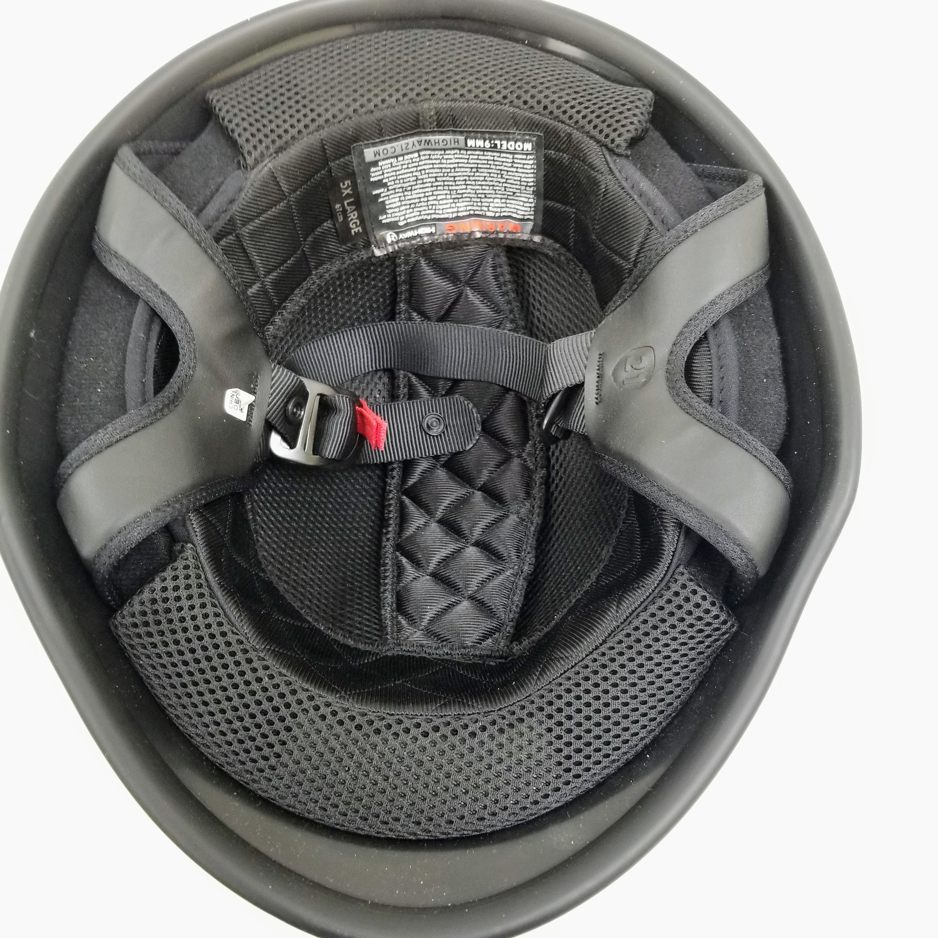 9MM GERMAN BEANIE HELMET MATTE BLACK 5X