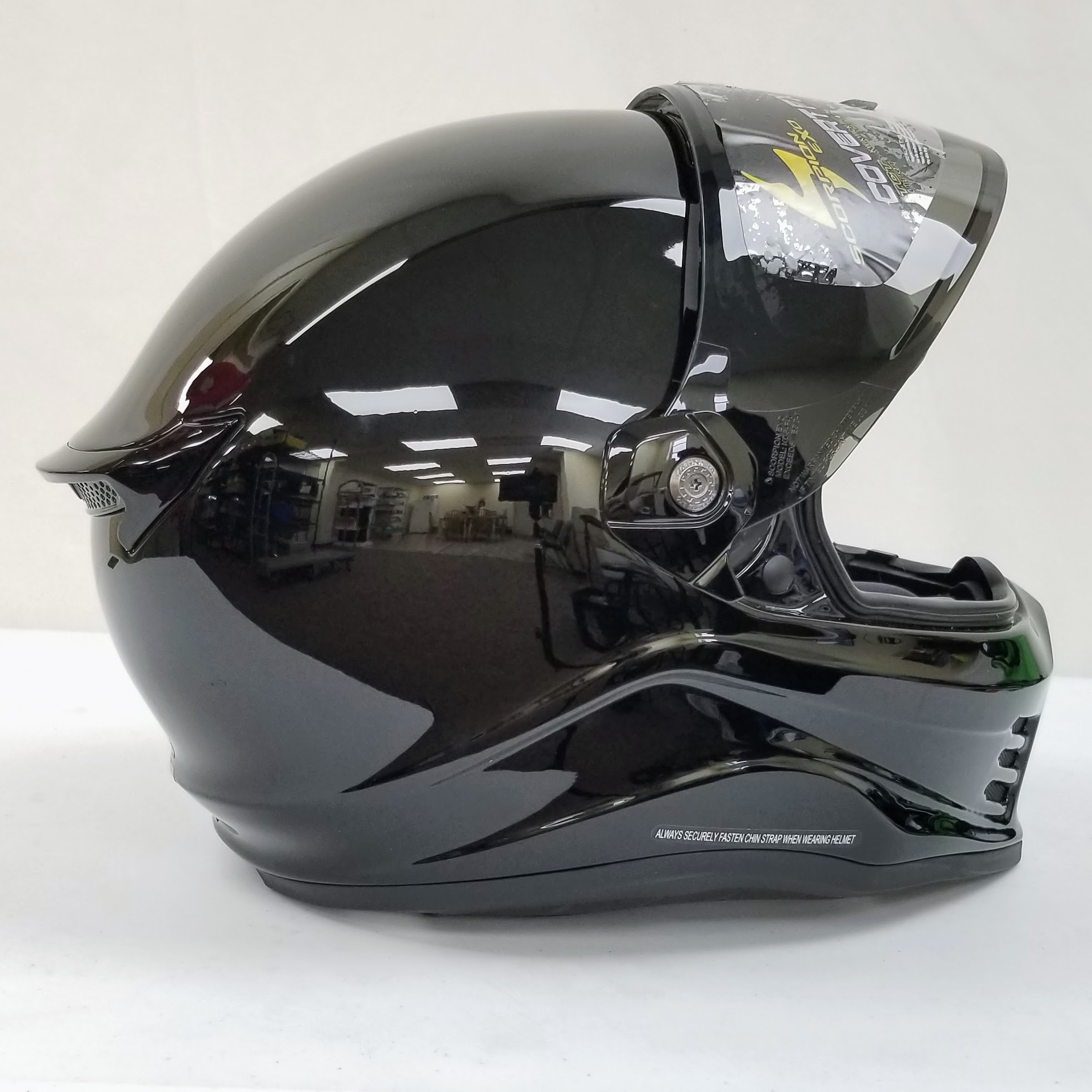 Scorpion Covert Fx Full Face Helmet (Gloss Black, X-Large)