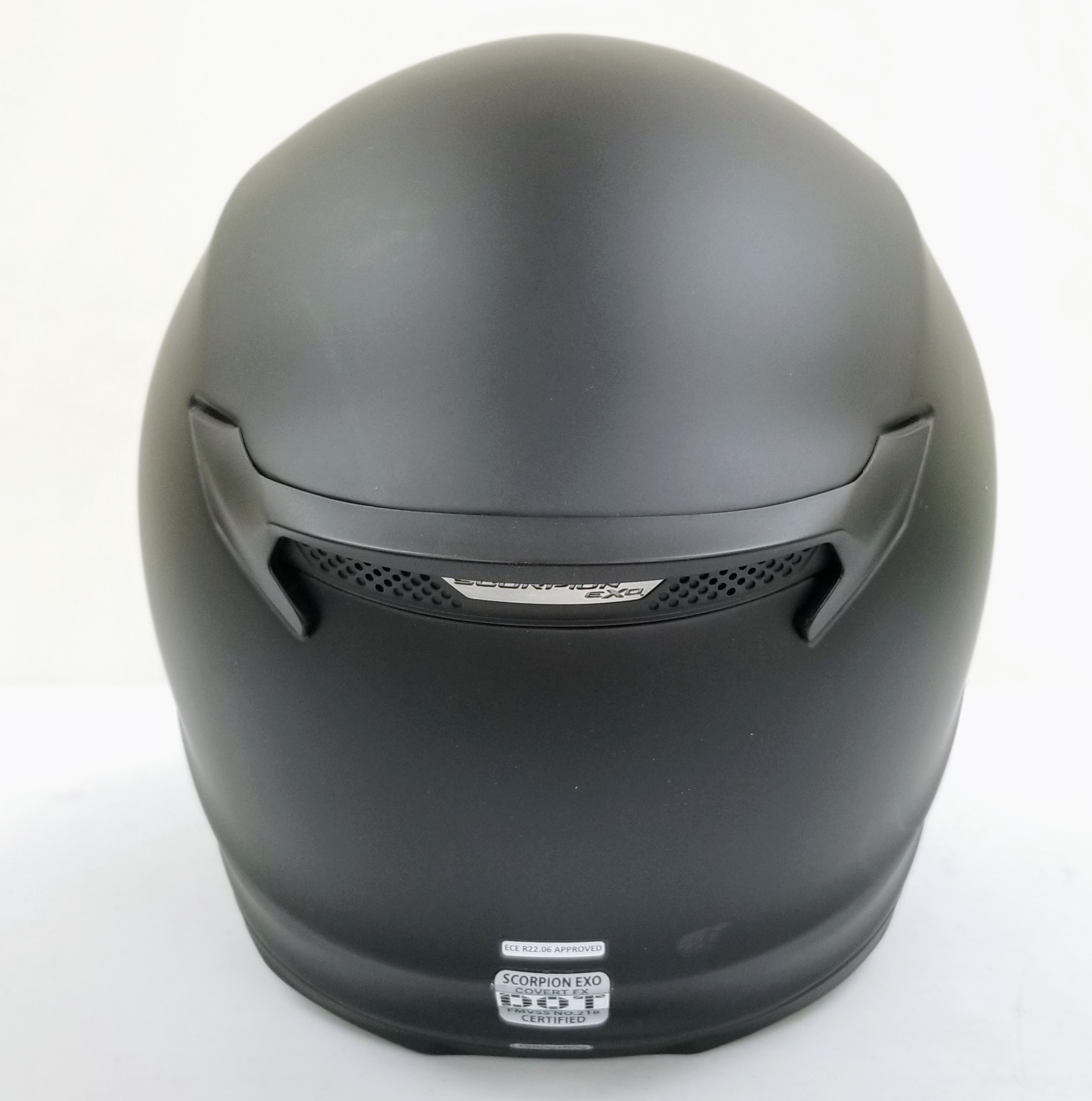 Scorpion Covert Fx Full Face Helmet (Matte Black, Small)