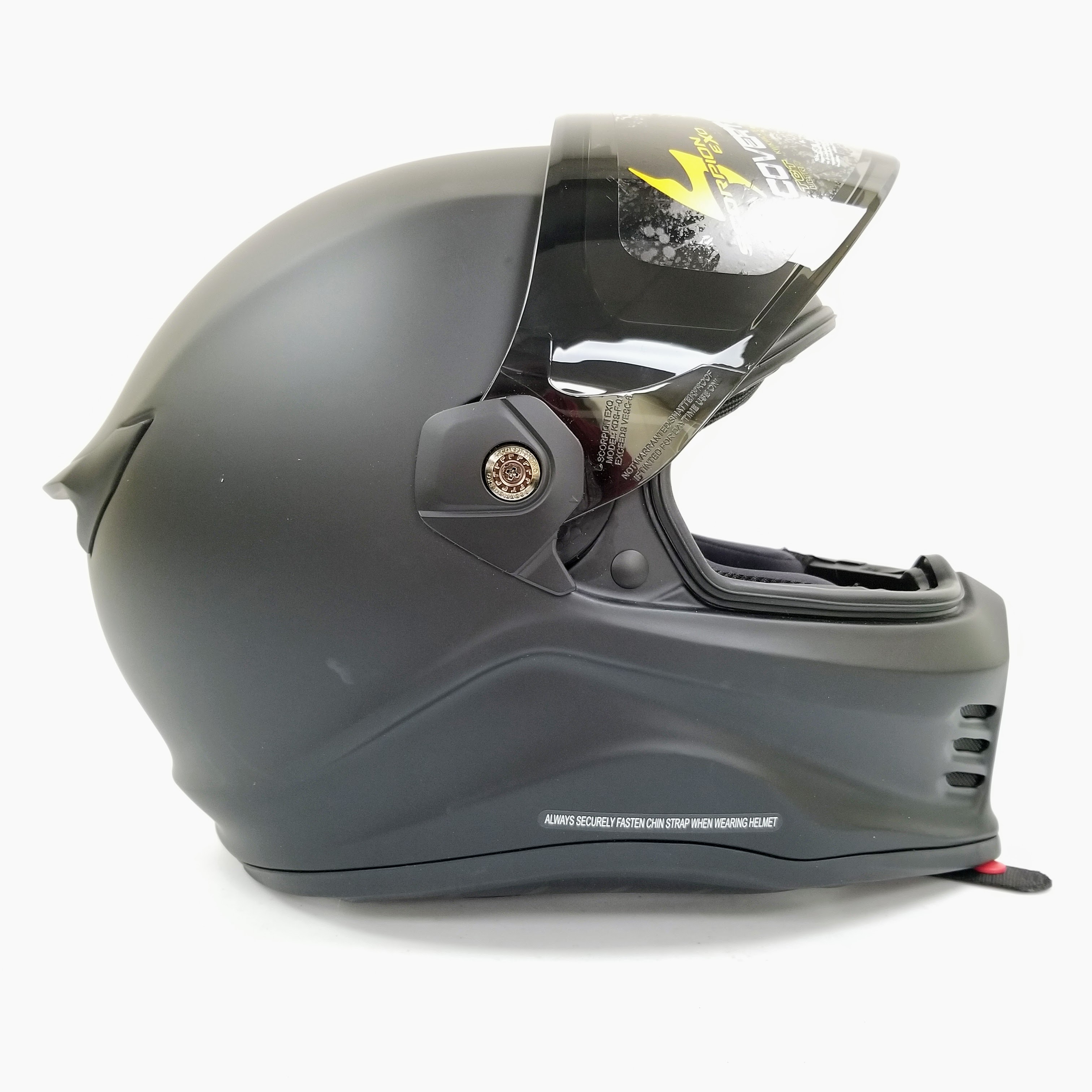 Scorpion Covert Fx Full Face Helmet (Matte Black, Small)