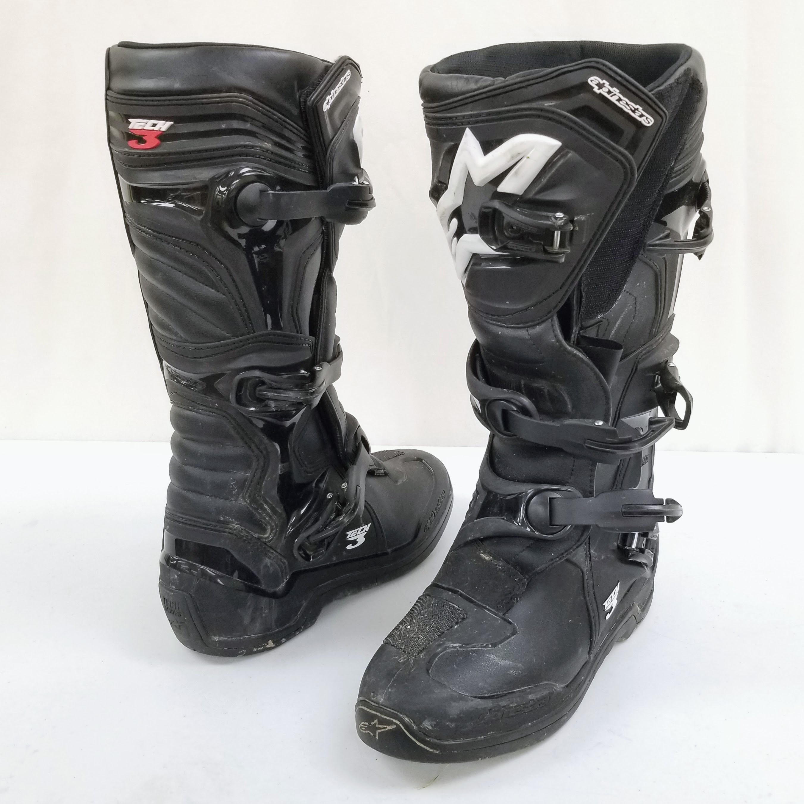 Alpinestars Men's Tech Motocross 3 Boots (Black, 8)
