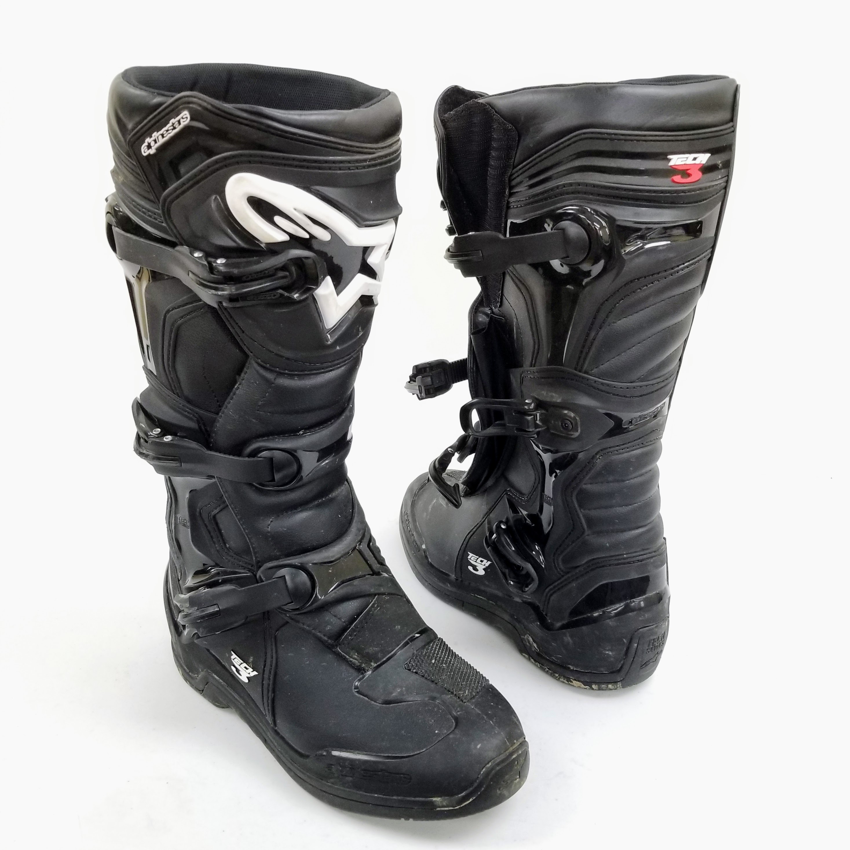 Alpinestars Men's Tech Motocross 3 Boots  (Black, 8)