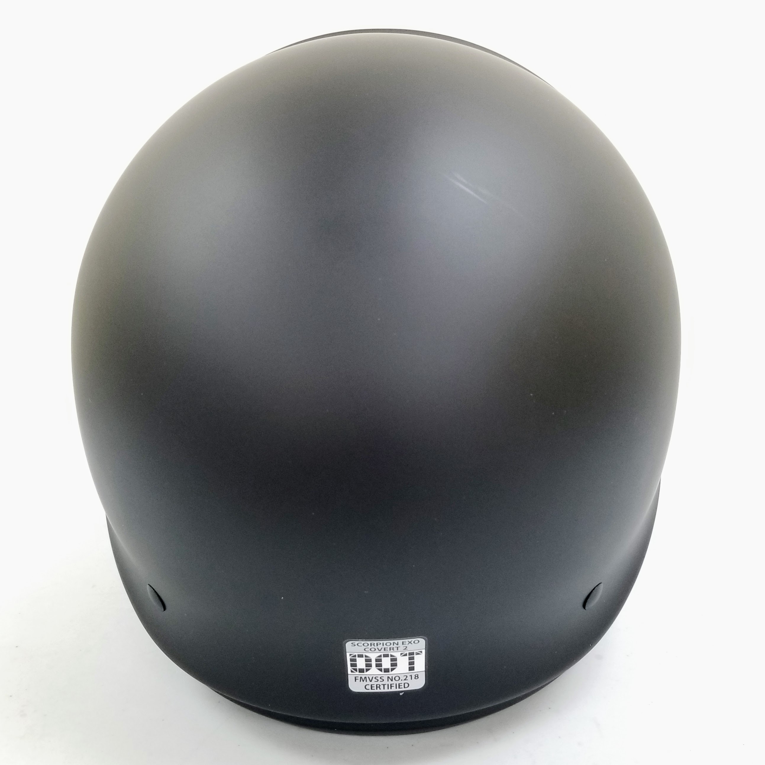 ScorpionEXO Covert 2 Open Face 3/4 Mode Motorcycle Helmet (Matte Black, X-Large)