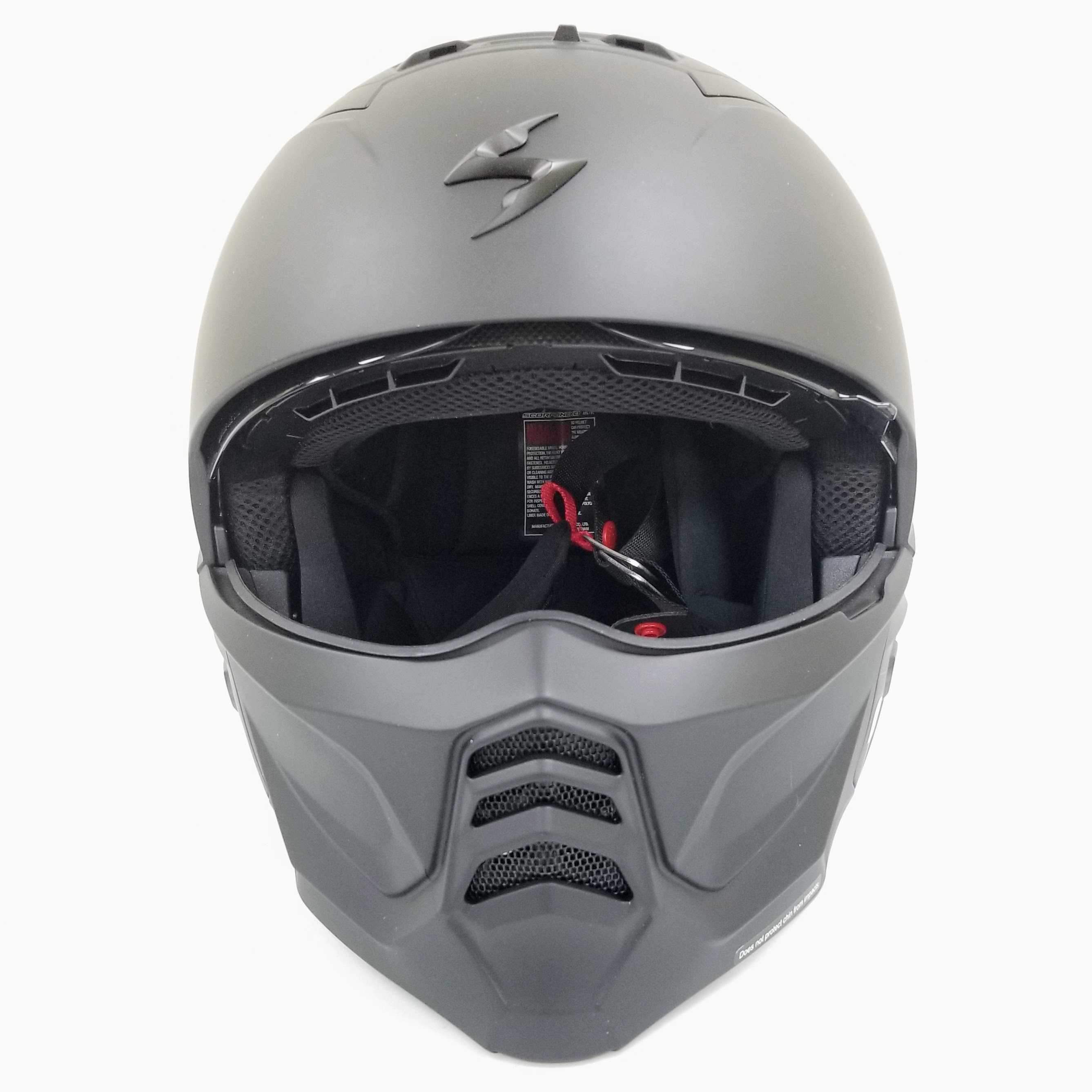 ScorpionEXO Covert 2 Open Face 3/4 Mode Motorcycle Helmet (Matte Black, X-Large)