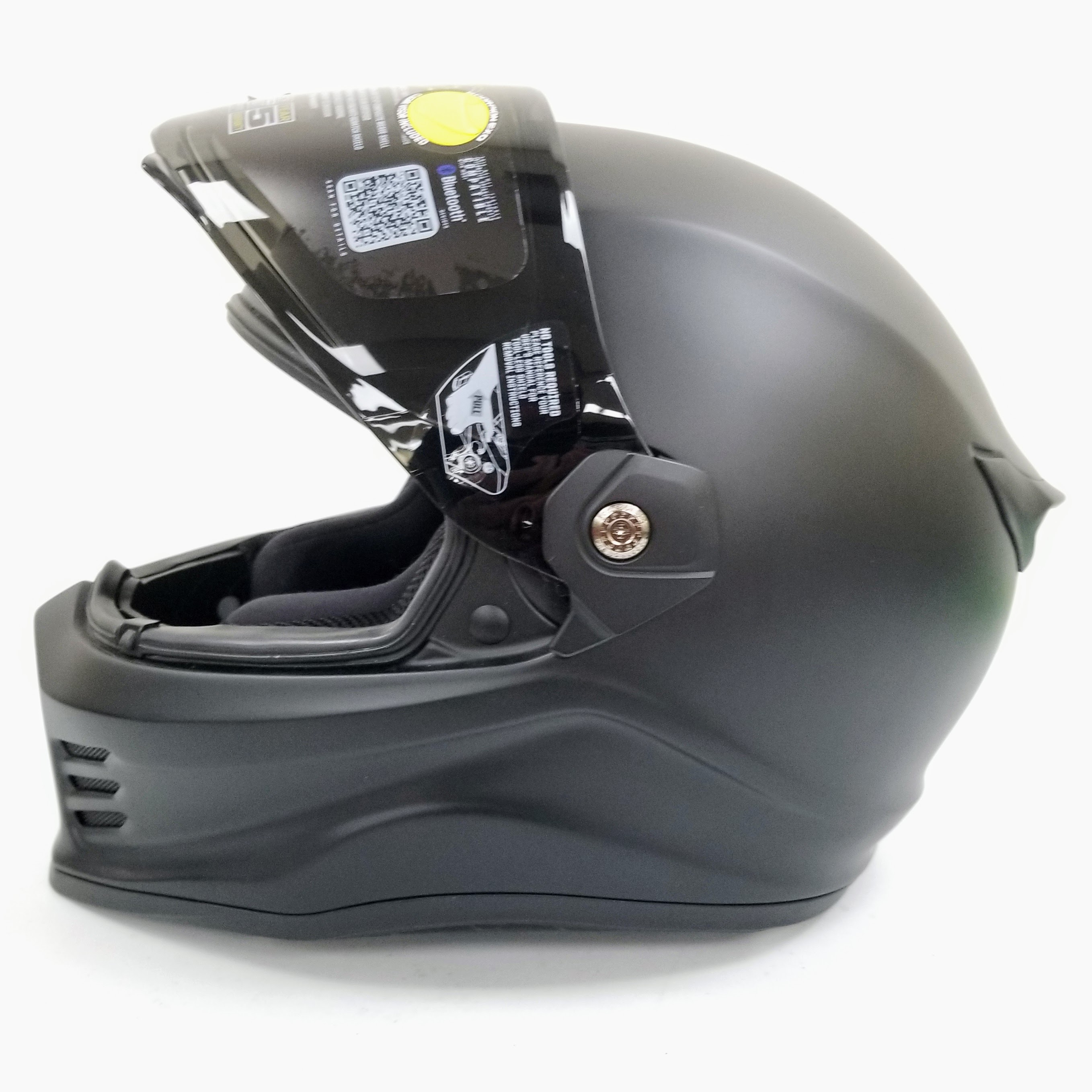 Scorpion Covert Fx Full Face Helmet (Matte Black, Medium)