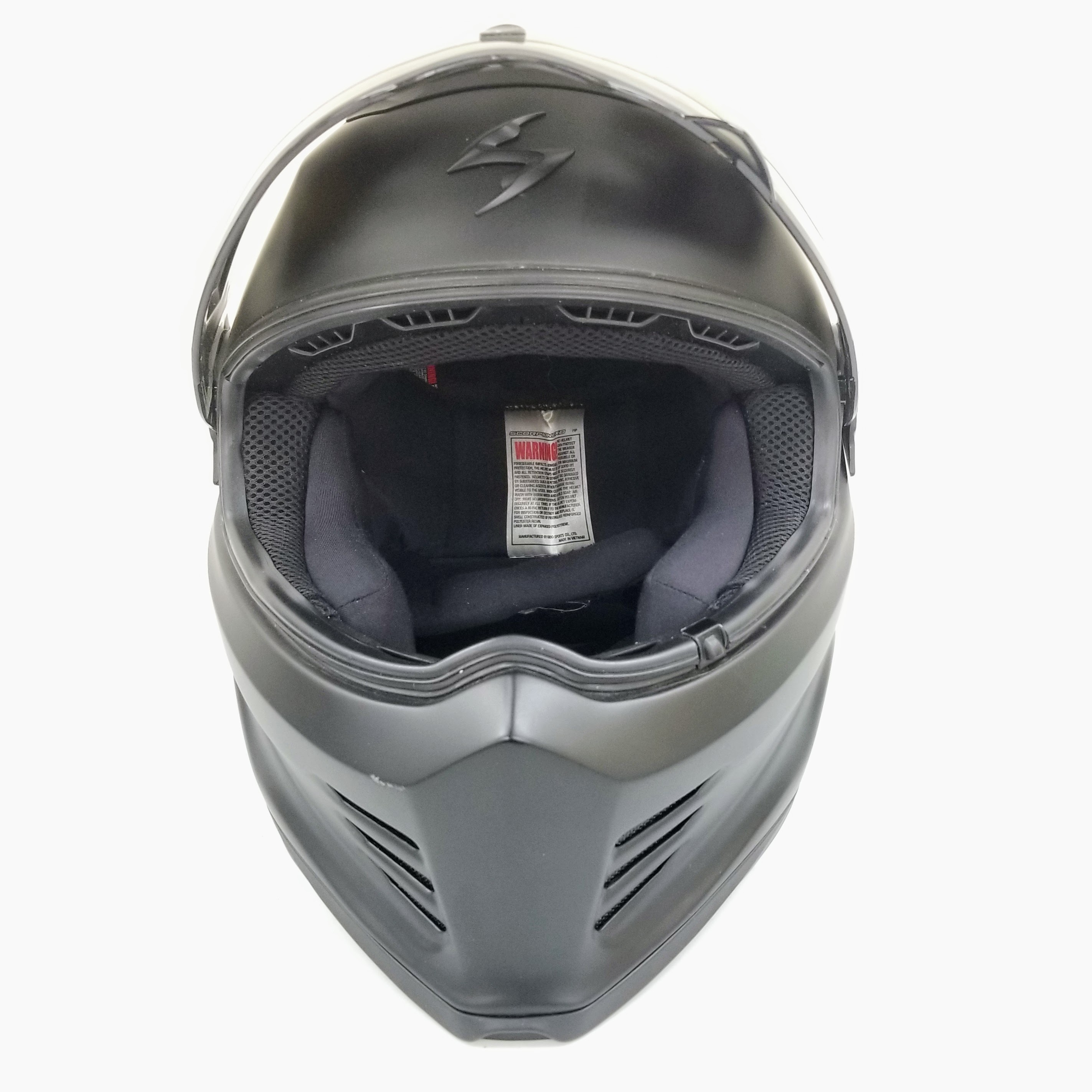Scorpion Covert Fx Full Face Helmet (Matte Black, Medium)