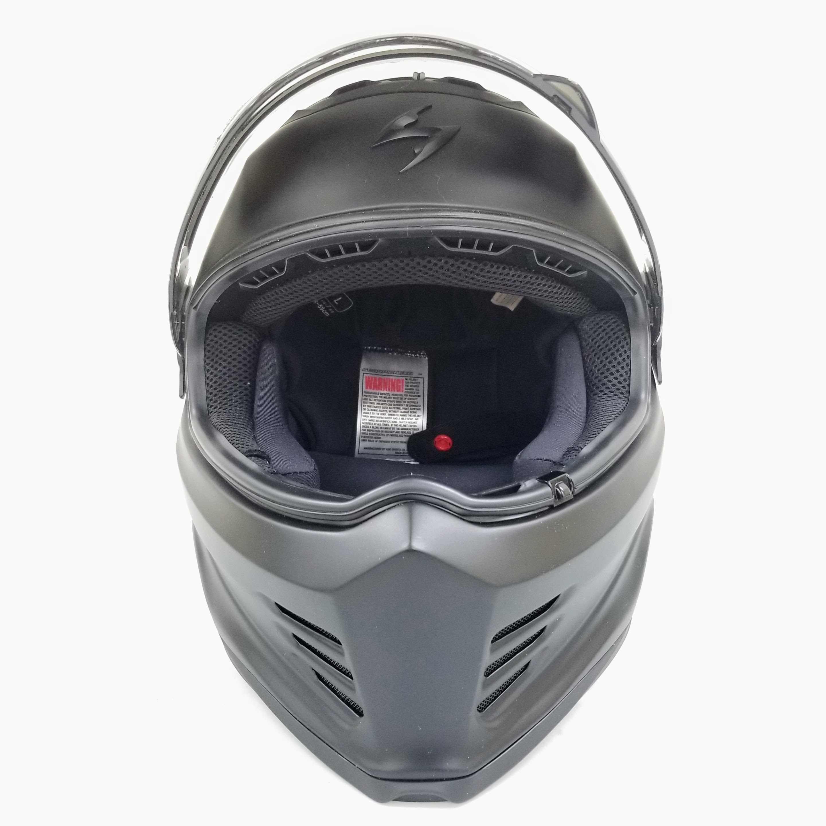 Scorpion Covert Fx Full Face Helmet (Matte Black, Large)