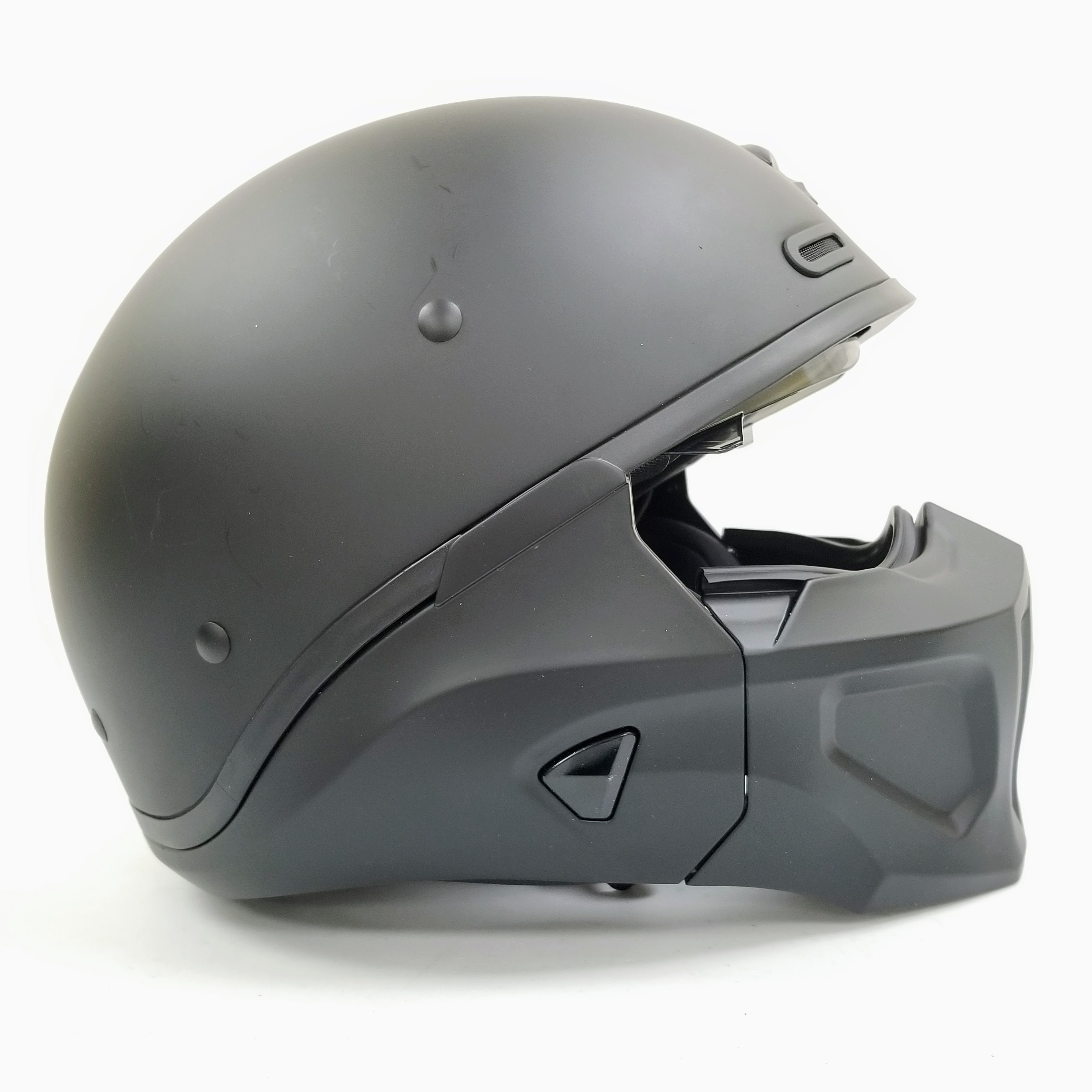 ScorpionEXO Covert X Open Face Half Shell 3/4 Helmet (Matte Black, X-Large)