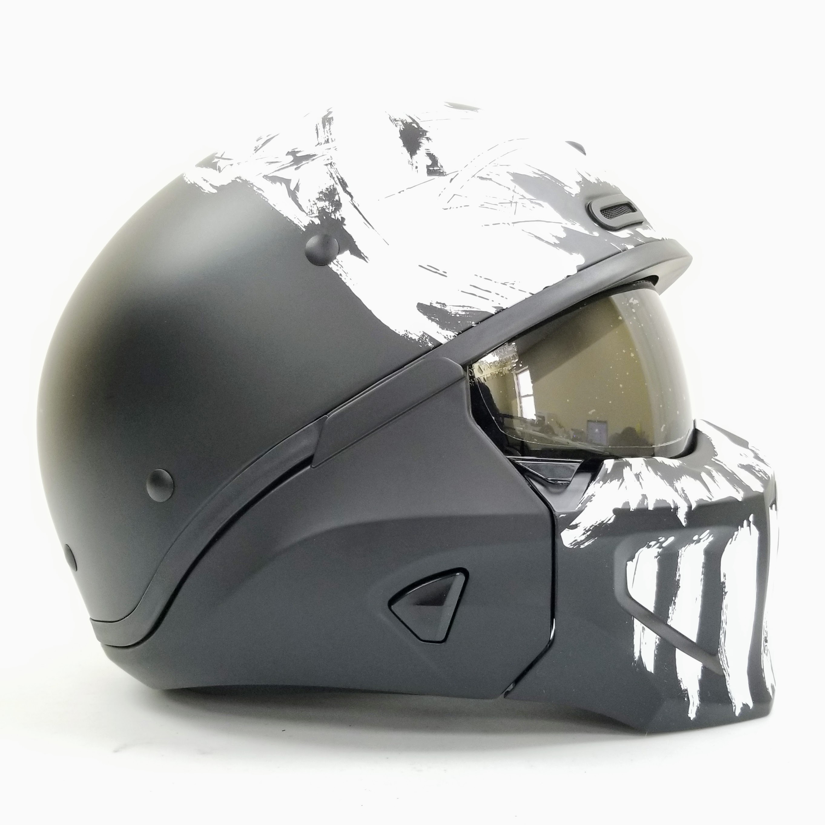 ScorpionEXO Covert X Open Face Half Shell 3/4 Helmet (Black, Small)