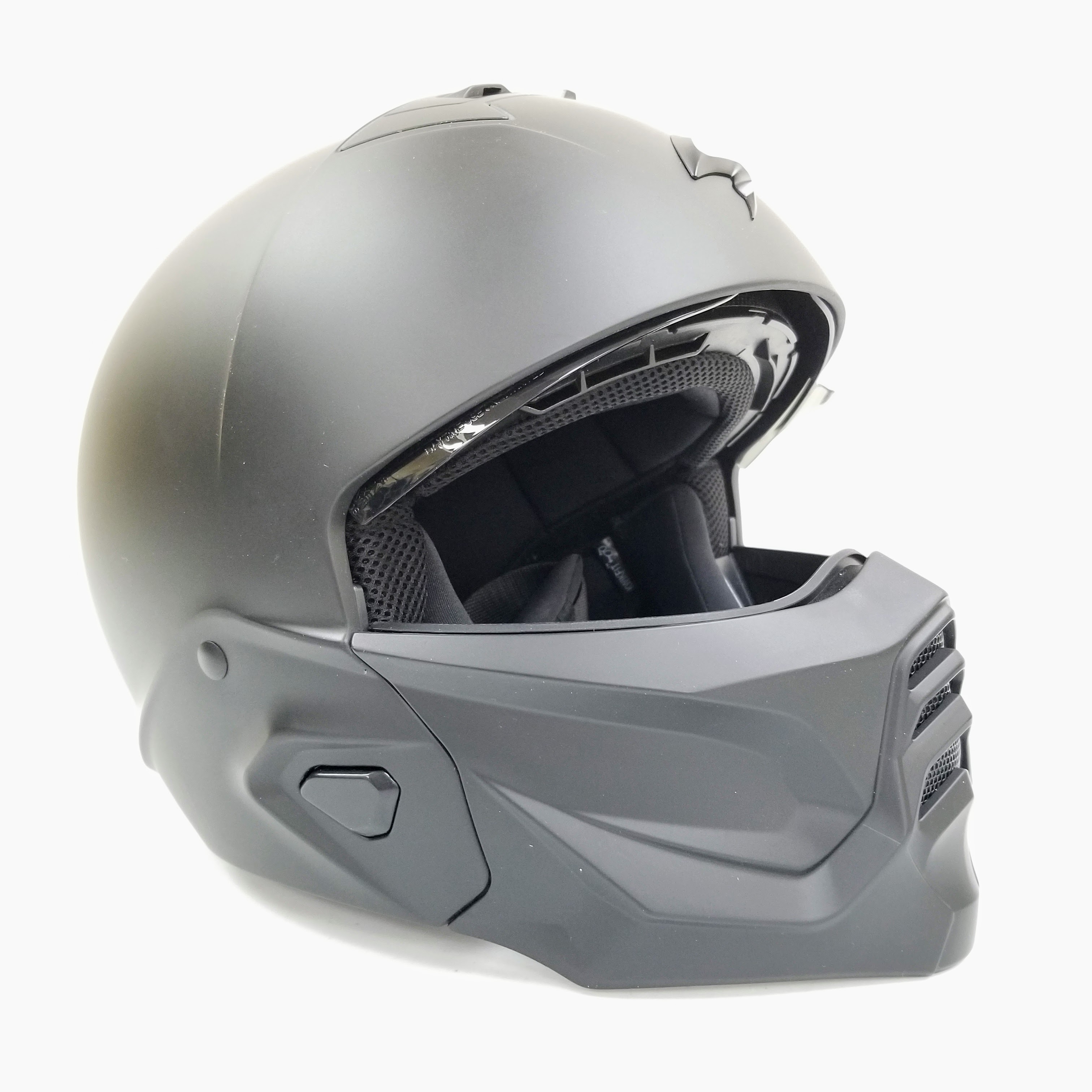 ScorpionEXO Covert 2 Open Face 3/4 Mode Motorcycle Helmet (Matte Black, Medium)